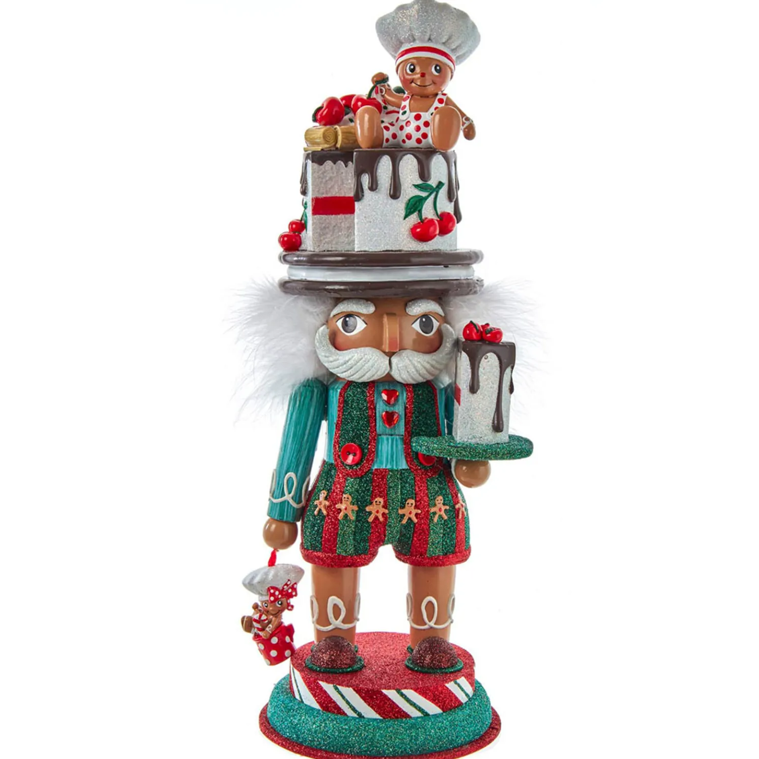15" Hollywood Nutcrackers Gingerbread Baker Christmas Nutcracker HA0604