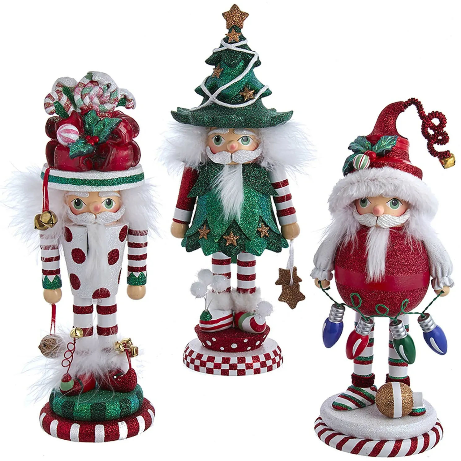 12" Hollywood Nutcracker Funky Christmas Figure HA0565