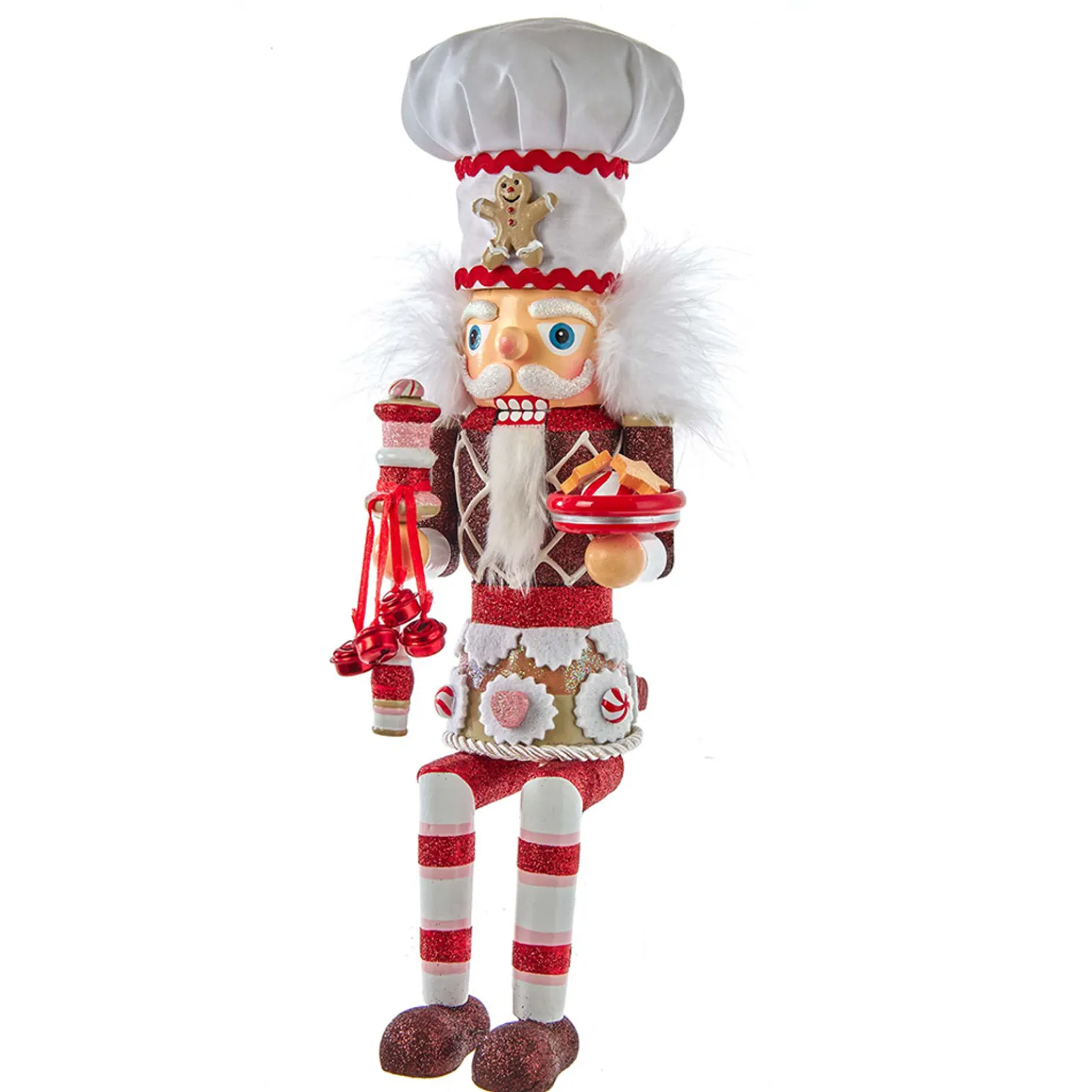15" Hollywood Nutcrackers Gingerbread Baker Shelf Sitter Christmas Nutcracker HA0614