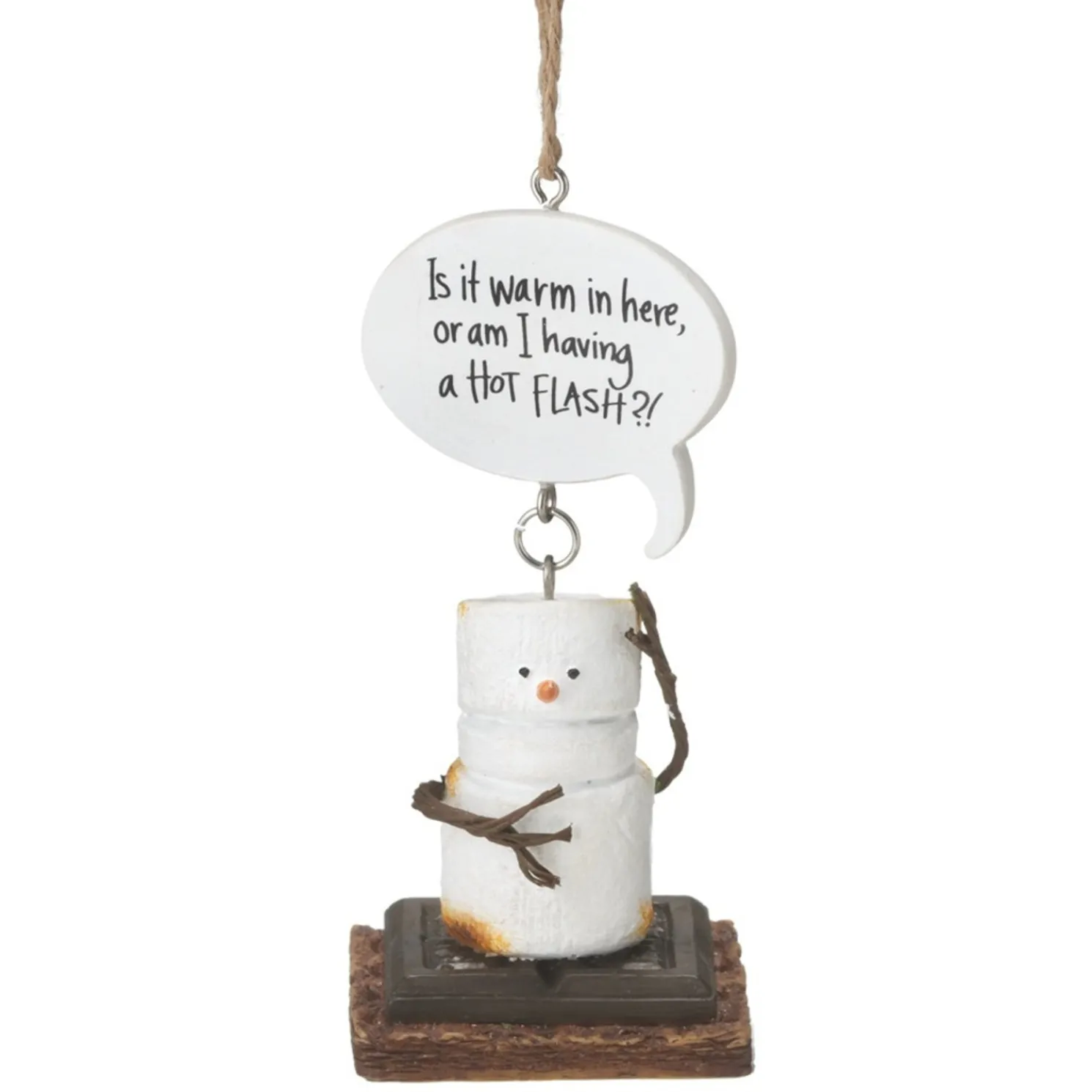 2" Hot Flash S'mores Christmas Ornament 111720