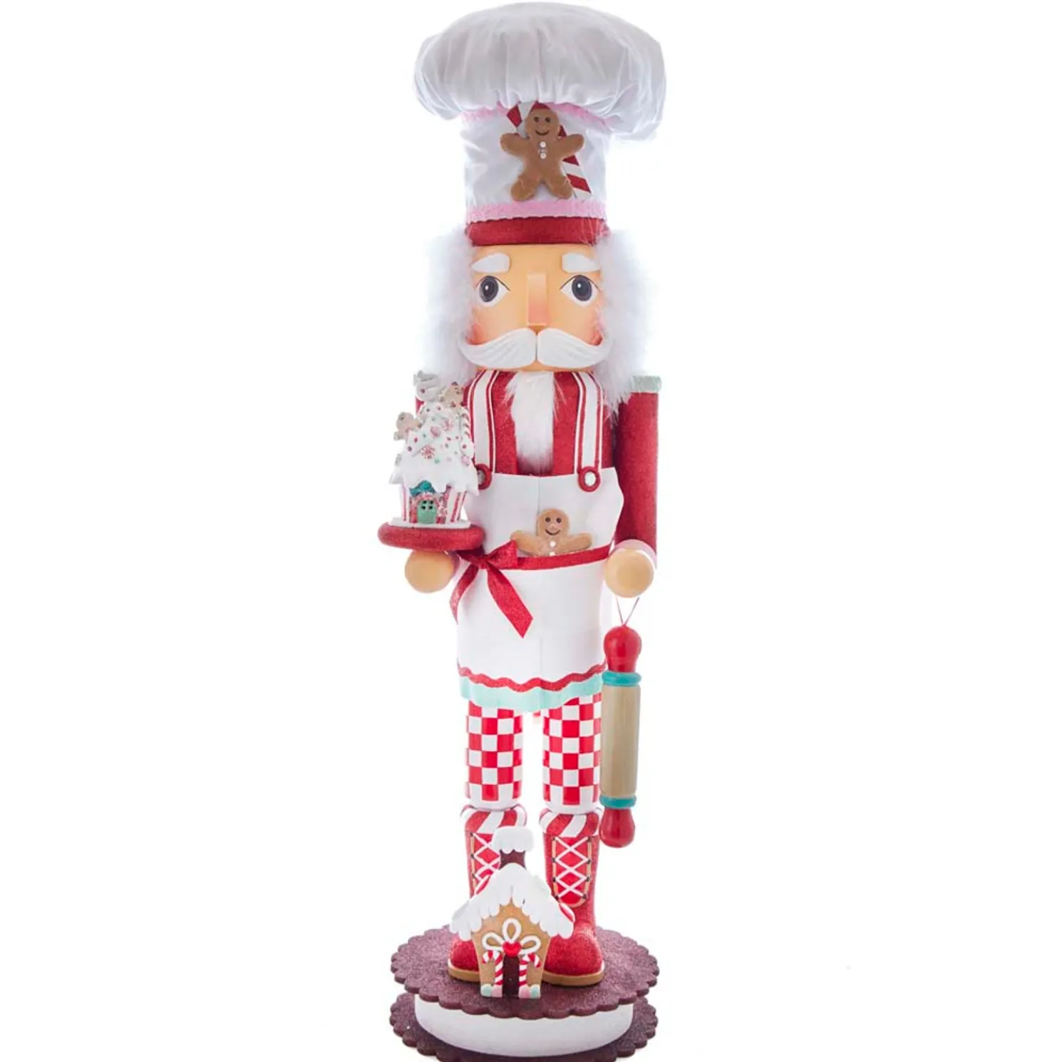 36" Large Hollywood Nutcrackers Gingerbread Chef Christmas Figure HA0548