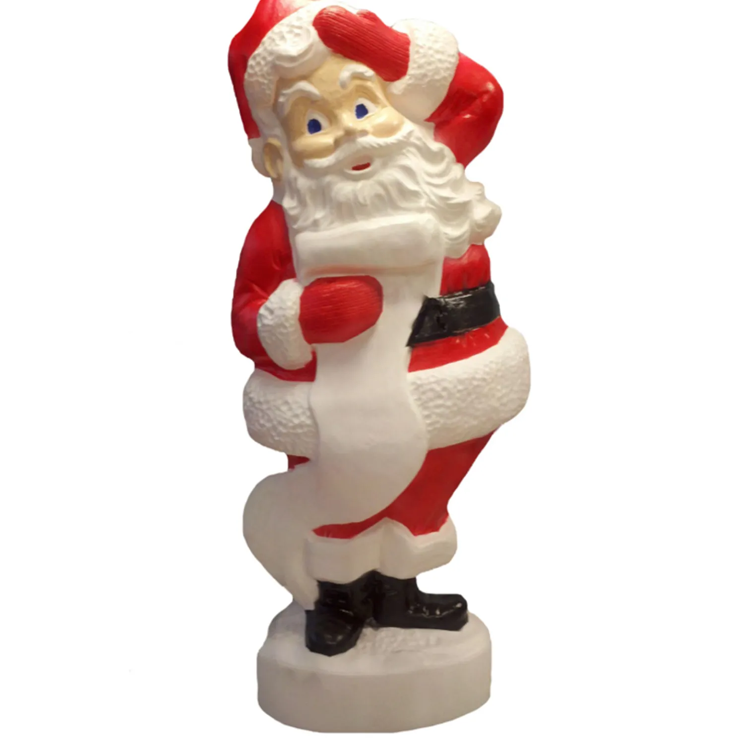 43" Large Santa Blow Mold Outdoor Christmas Decor 75180