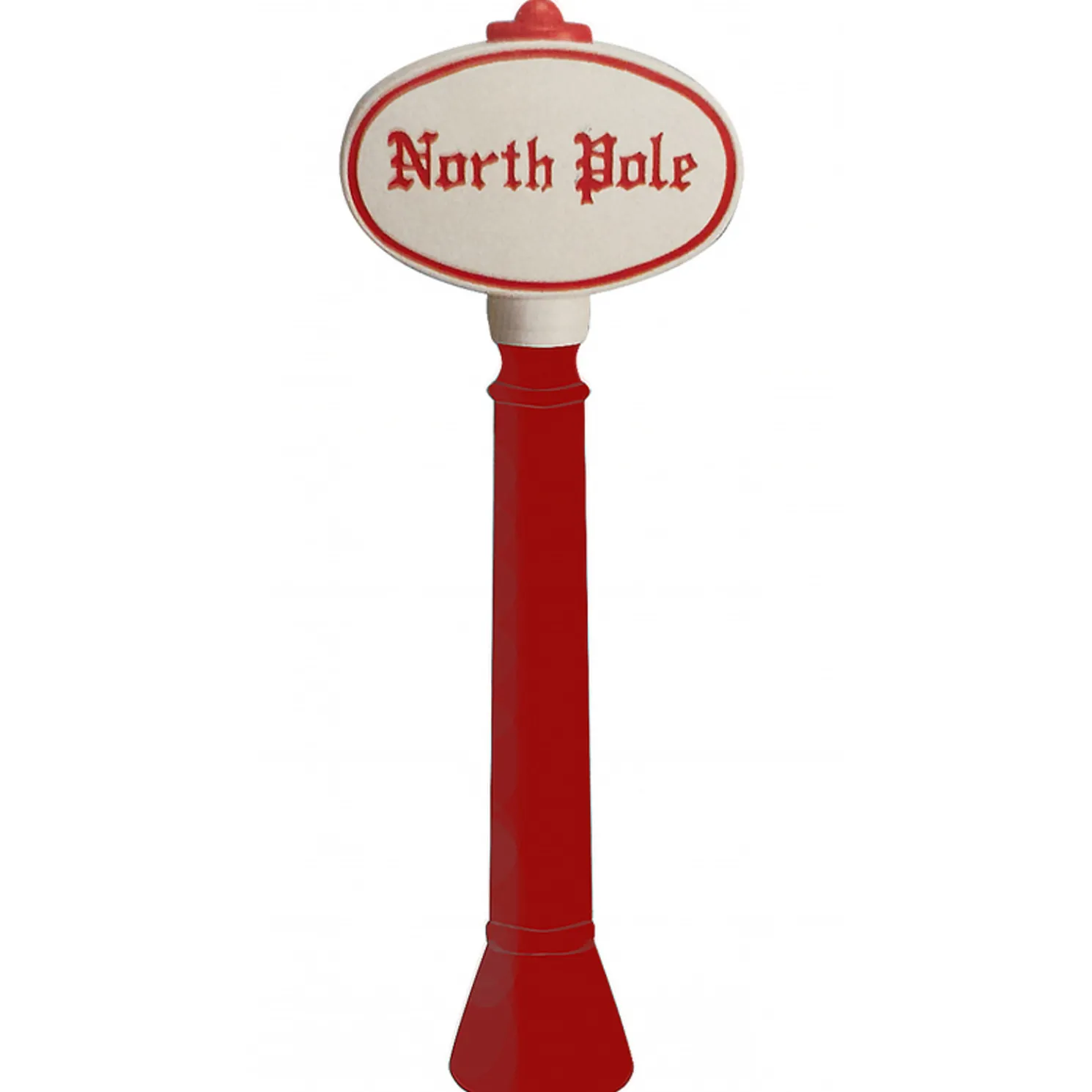 45" North Pole Sign Blow Mold Outdoor Christmas Decor 76940