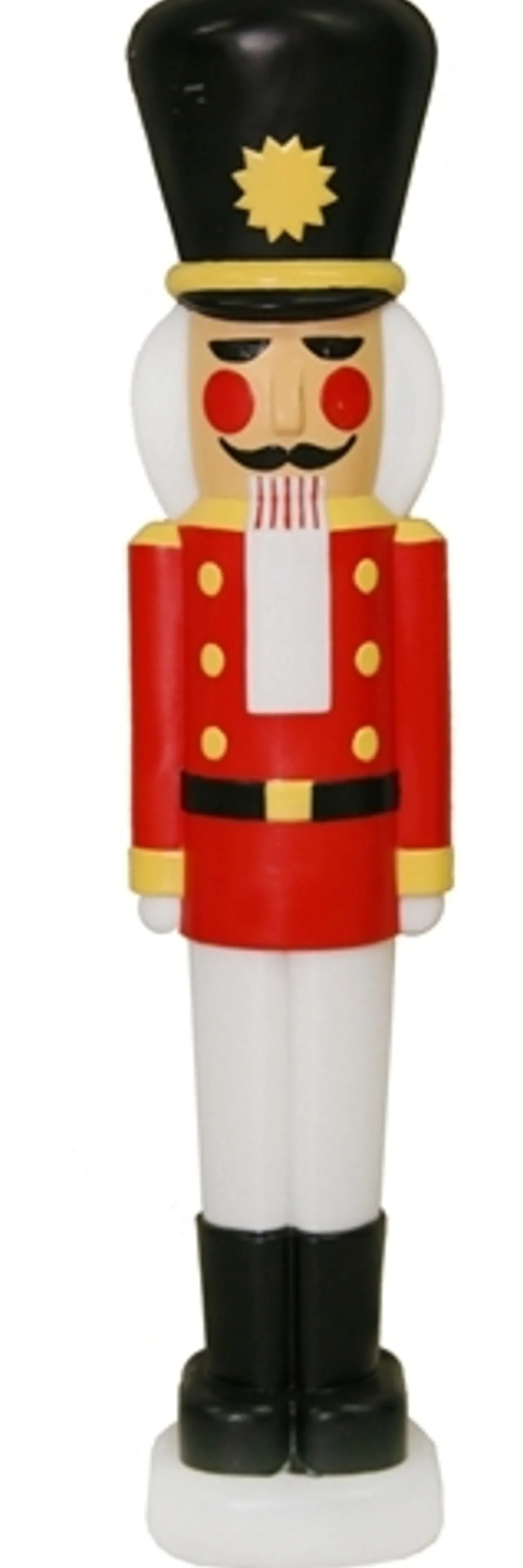 40" Nutcracker Lighted Christmas Blow Mold Decoration C1335