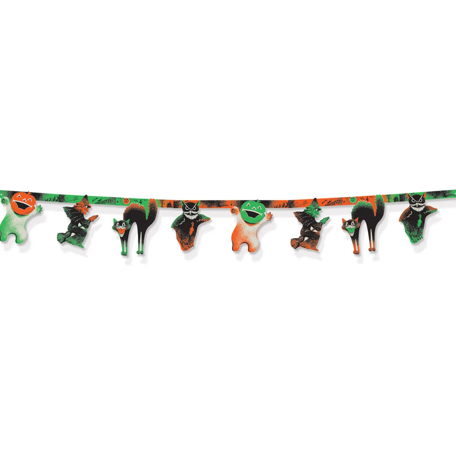 Beistle Vintage 6' Halloween Jointed Streamer Decoration 00431