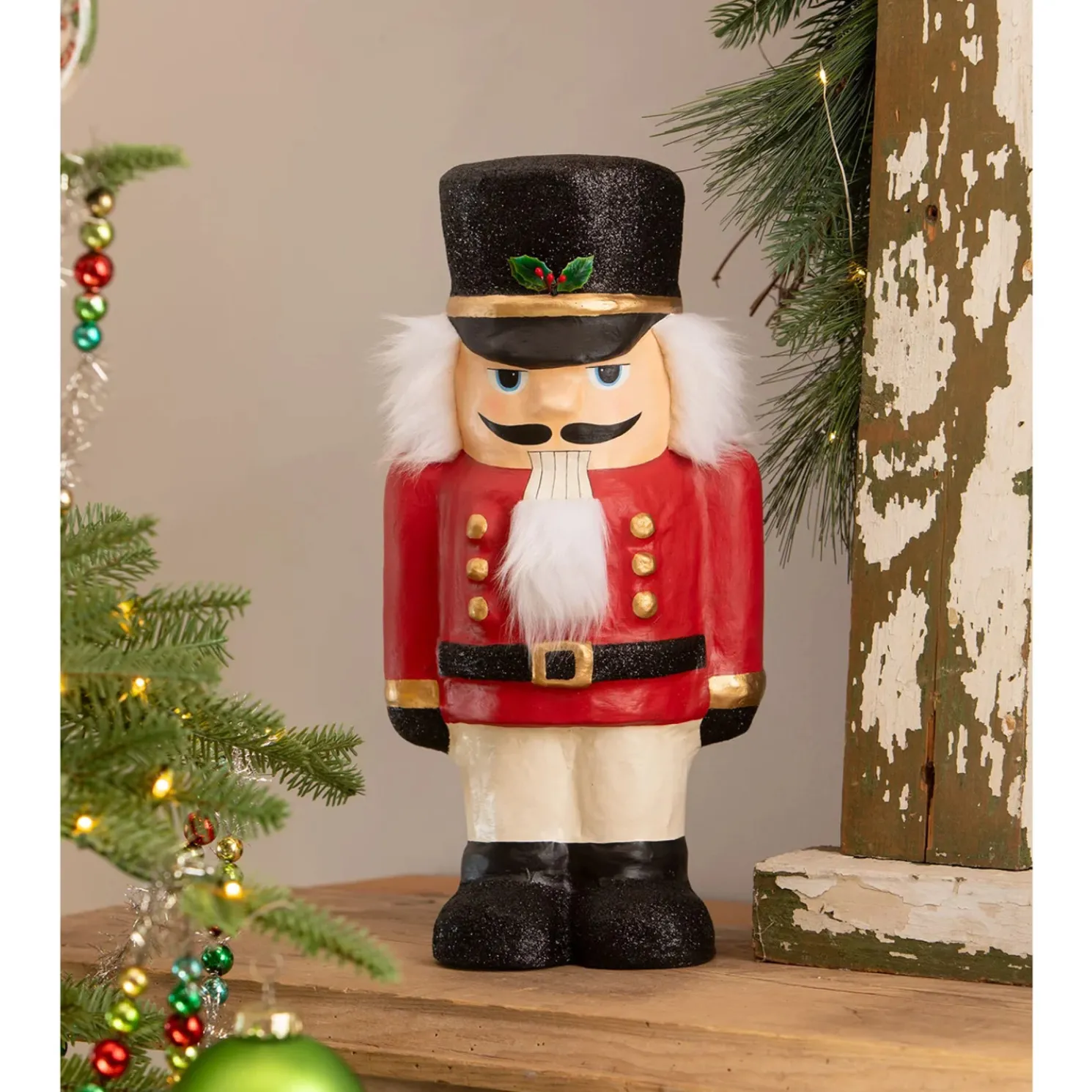 Bethany Lowe 14" Chestnut Charlie Nutcracker Christmas Decoration TD3183