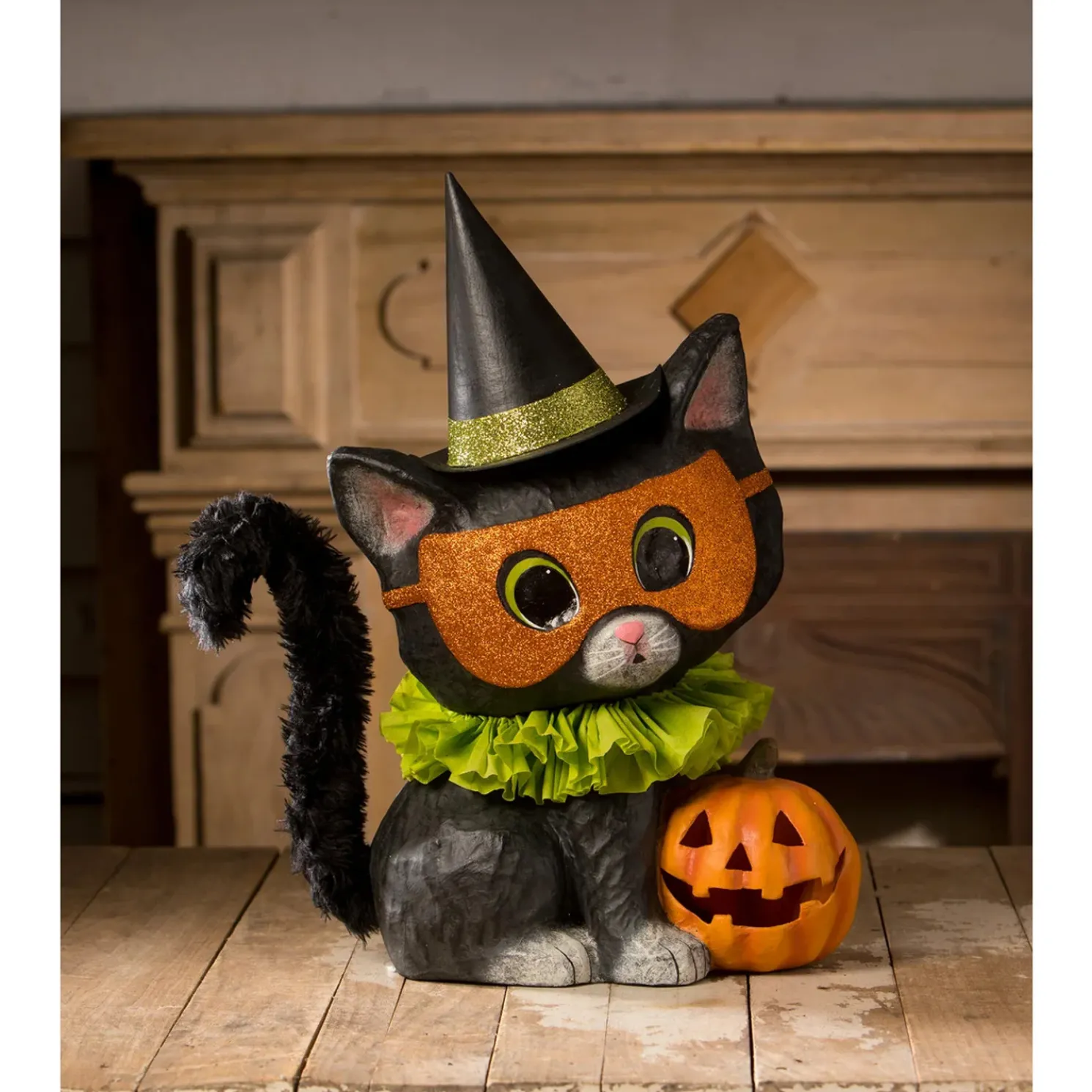 Bethany Lowe 17.5" Large Kitty Binks Halloween Figure TJ3303