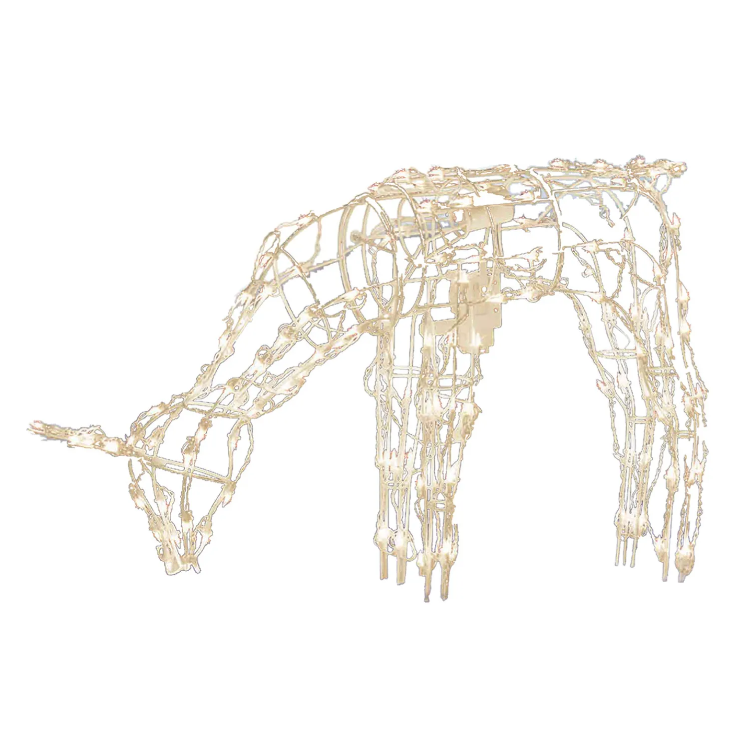 Brite Star 48" 150 Lighted LED Animated Feeding Doe Outdoor Christmas Decor 46-332-00