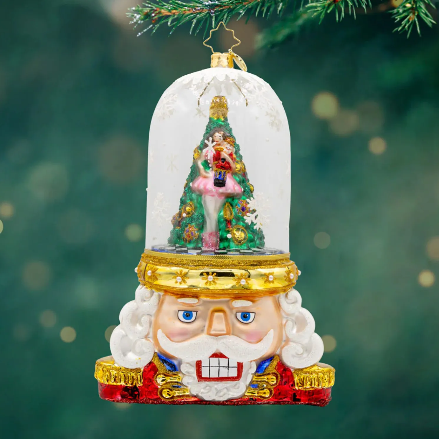 Christopher Radko Limited Edition Enchanted Guard Glass Christmas Ornament 1022191