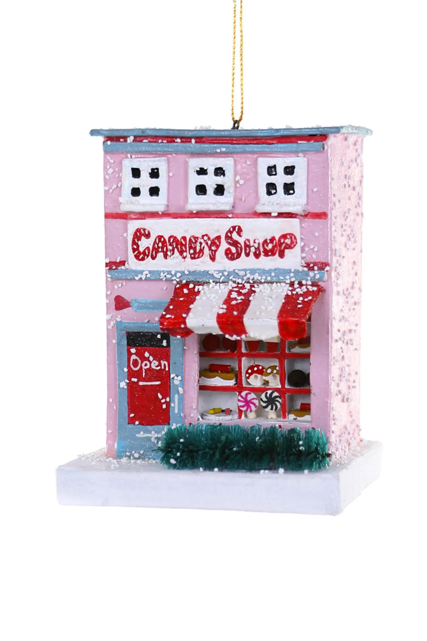 Cody Foster 4.25" Candy Shop Vintage Christmas Ornament RO-3125-CS