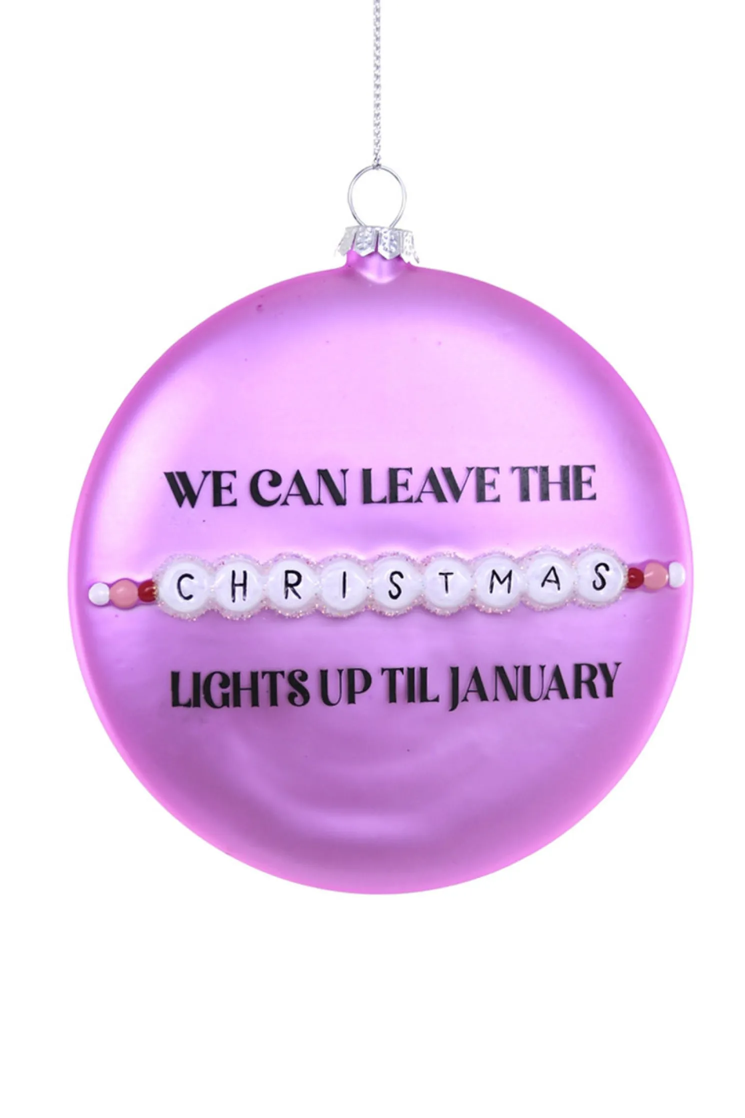 Cody Foster 5" Taylor Swift Christmas Lights Glass Christmas Ornament GL-1093