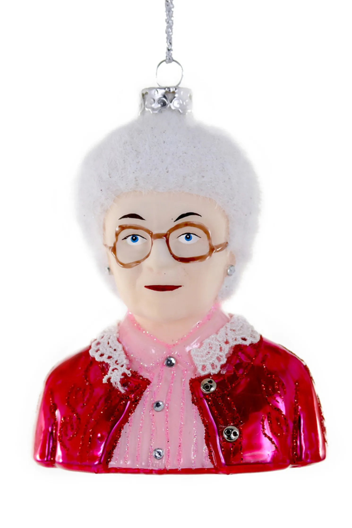 Cody Foster Set of 4 The Golden Girls Glass Christmas Ornaments GO-6656-GG