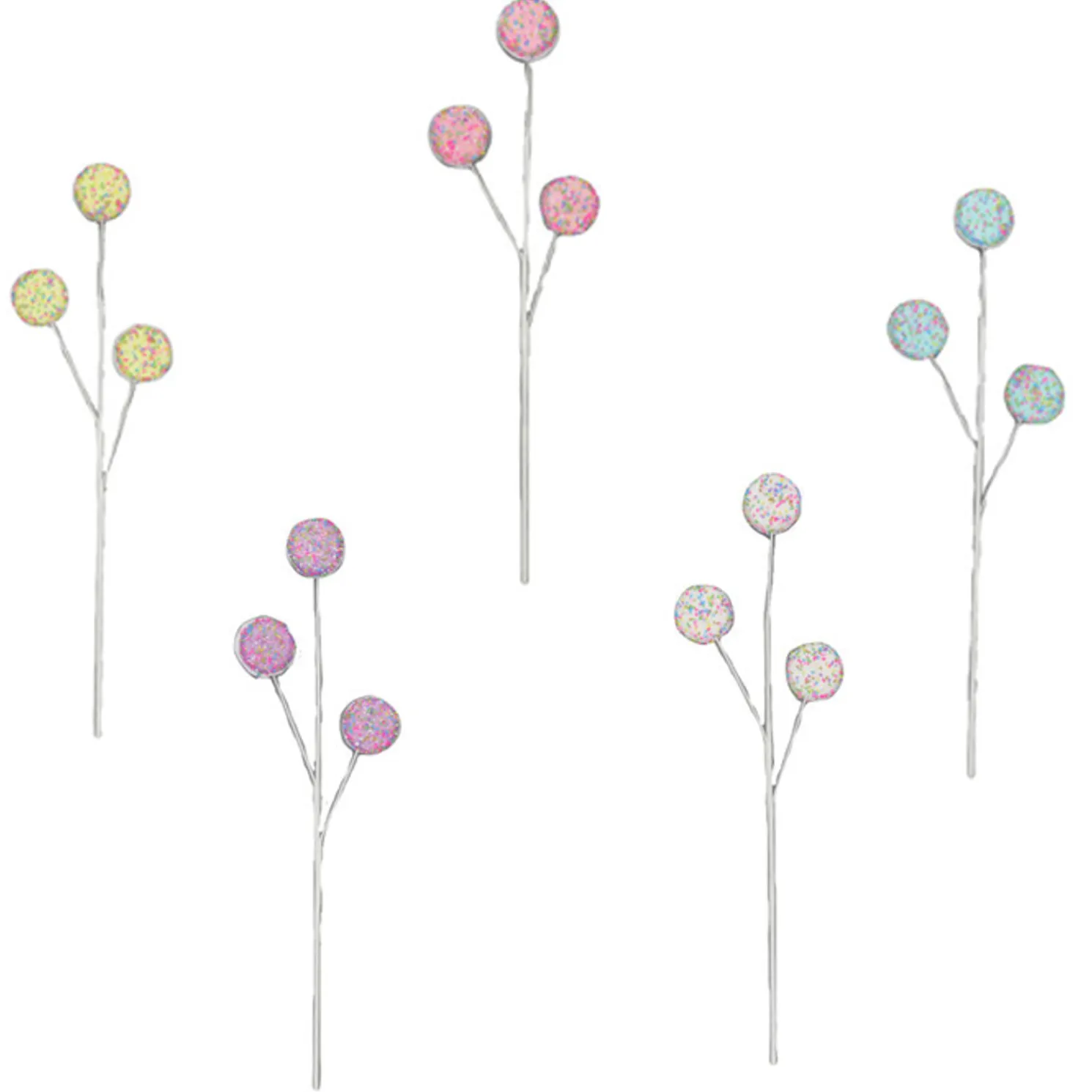 December Diamonds 20" Macaron Christmas Tree Pick