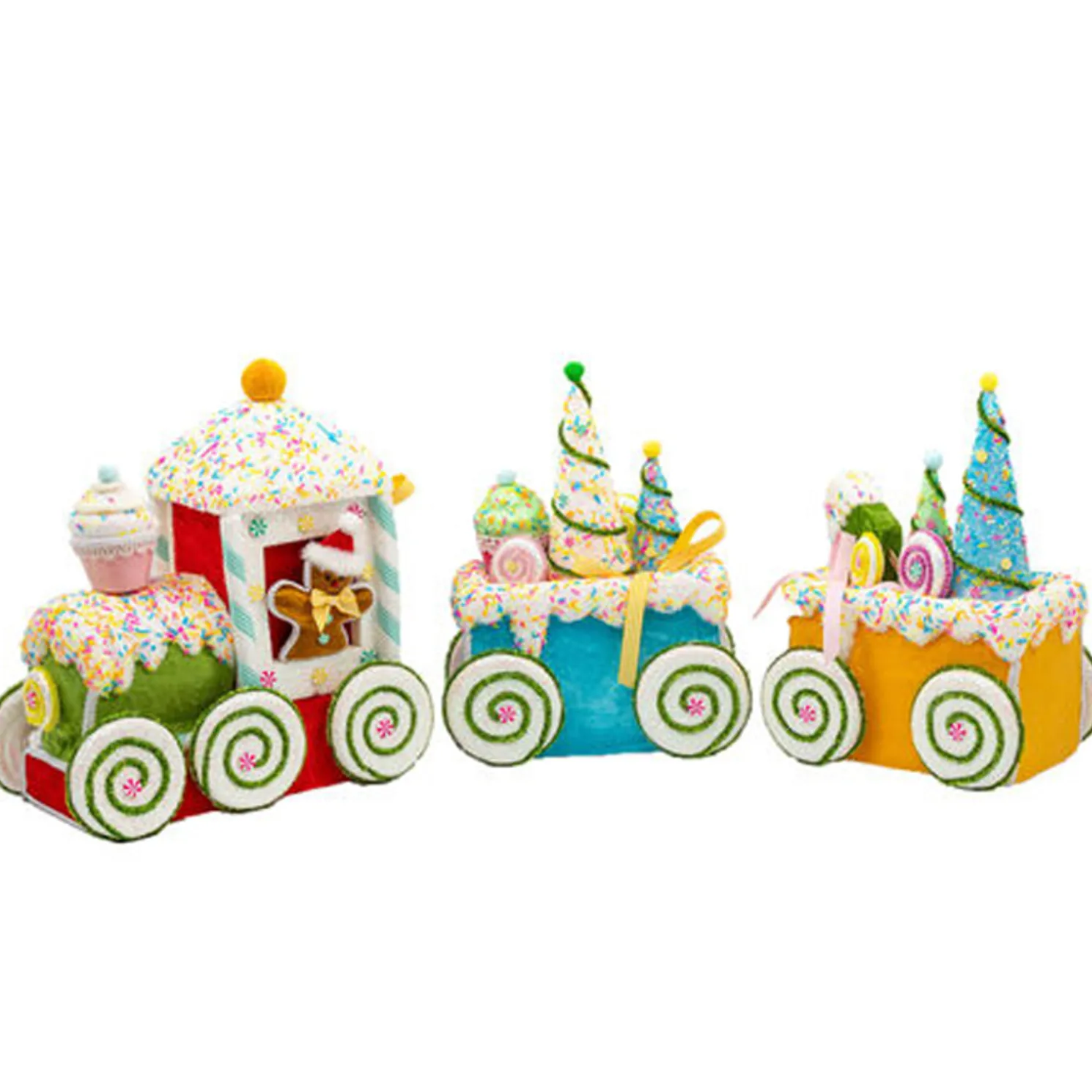 December Diamonds 35.5" Candyland Train Christmas Decoration 08-08700