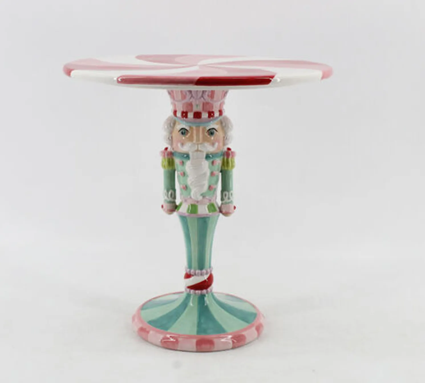 December Diamonds 11" Nutcracker Dessert Server Christmas Decoration 29-29304
