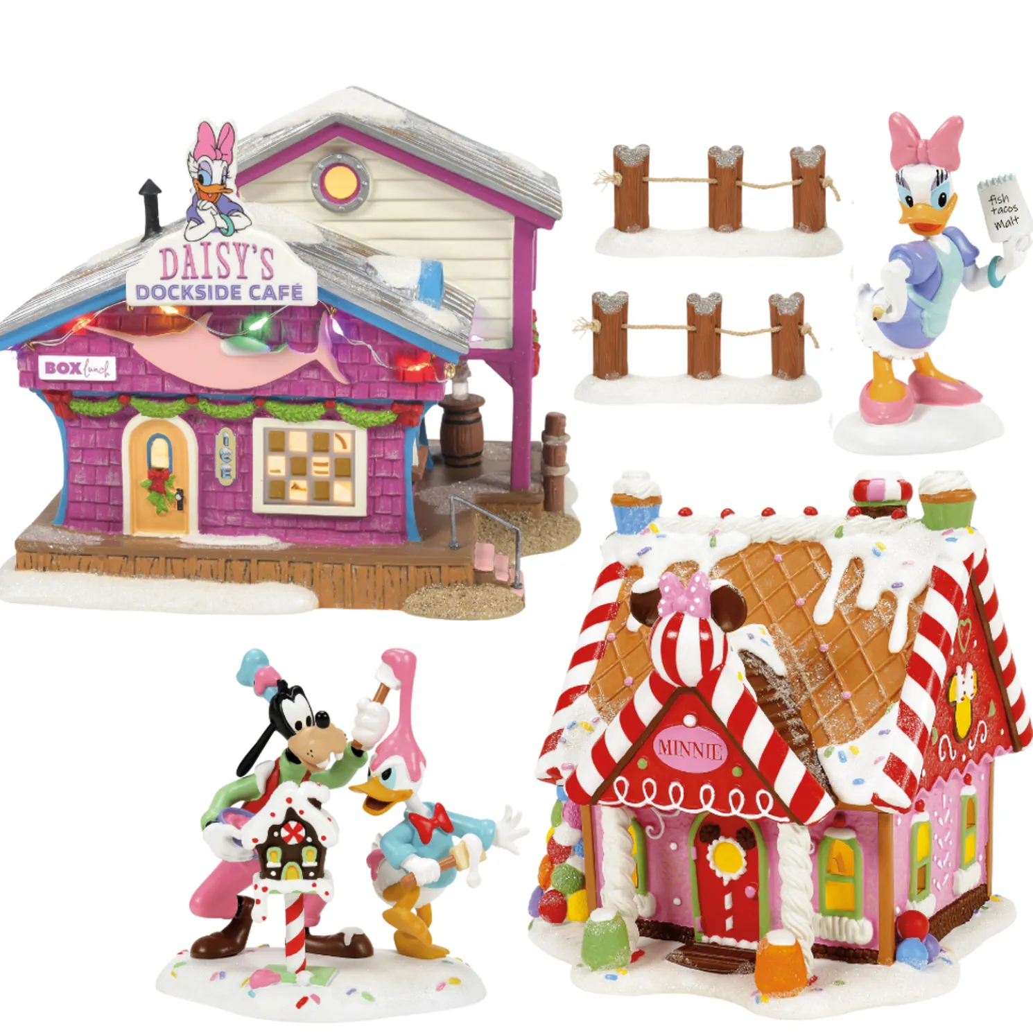 Department 56 2025 Disney Village 5 Pc Set