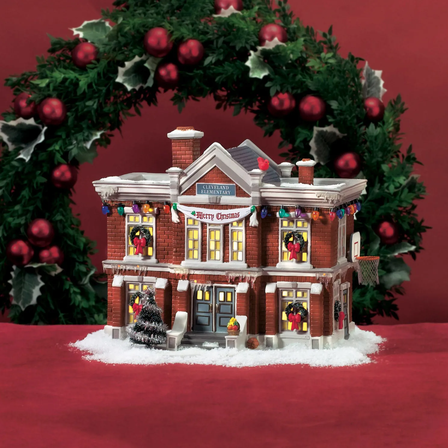 Department 56 A Christmas Story Village Cleveland Elementary School 805029