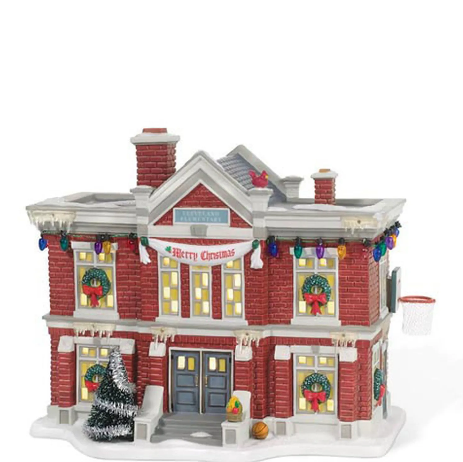Department 56 A Christmas Story Village Cleveland Elementary School 805029
