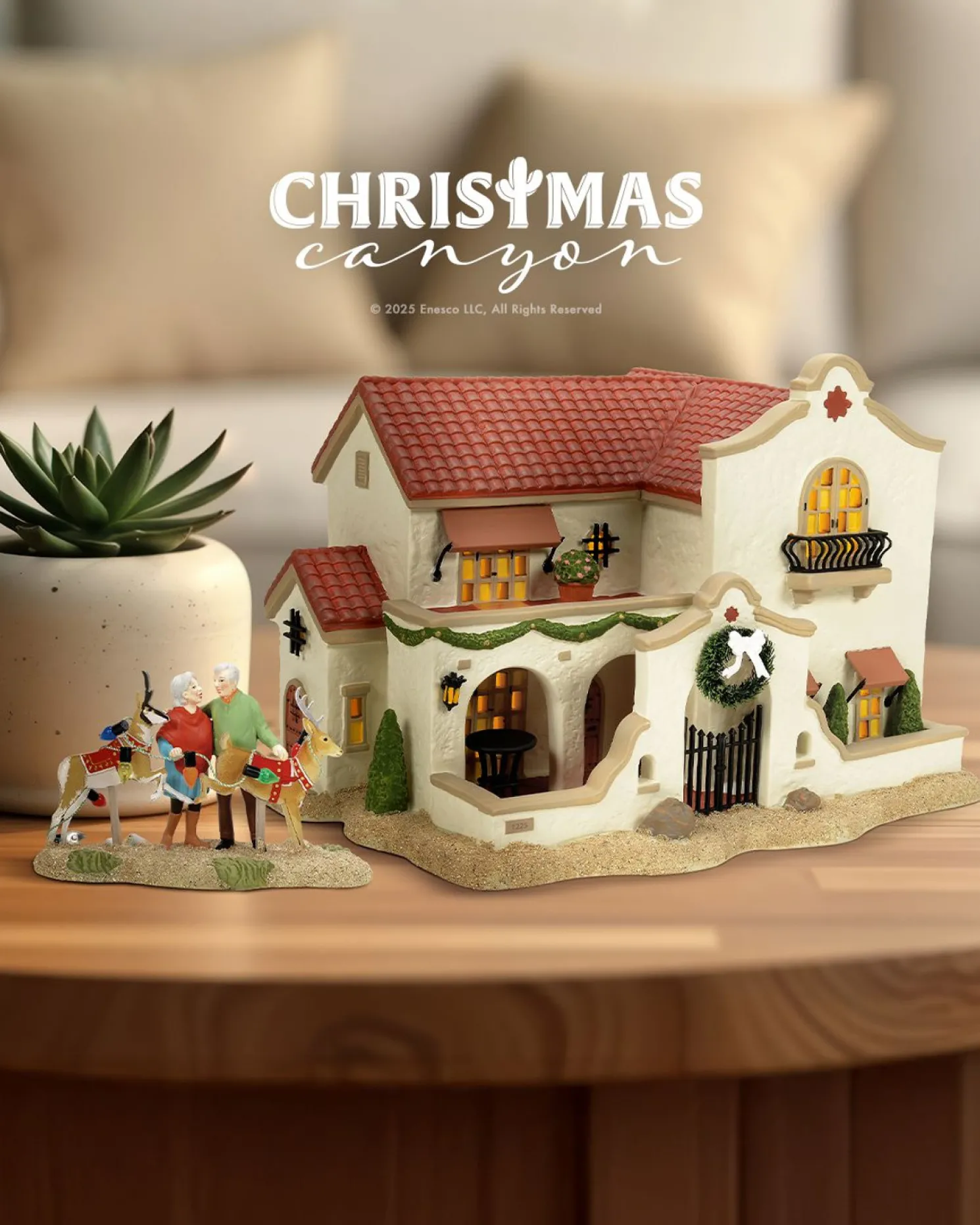 Department 56 Christmas Canyon Village Home on The Range Building 6014755