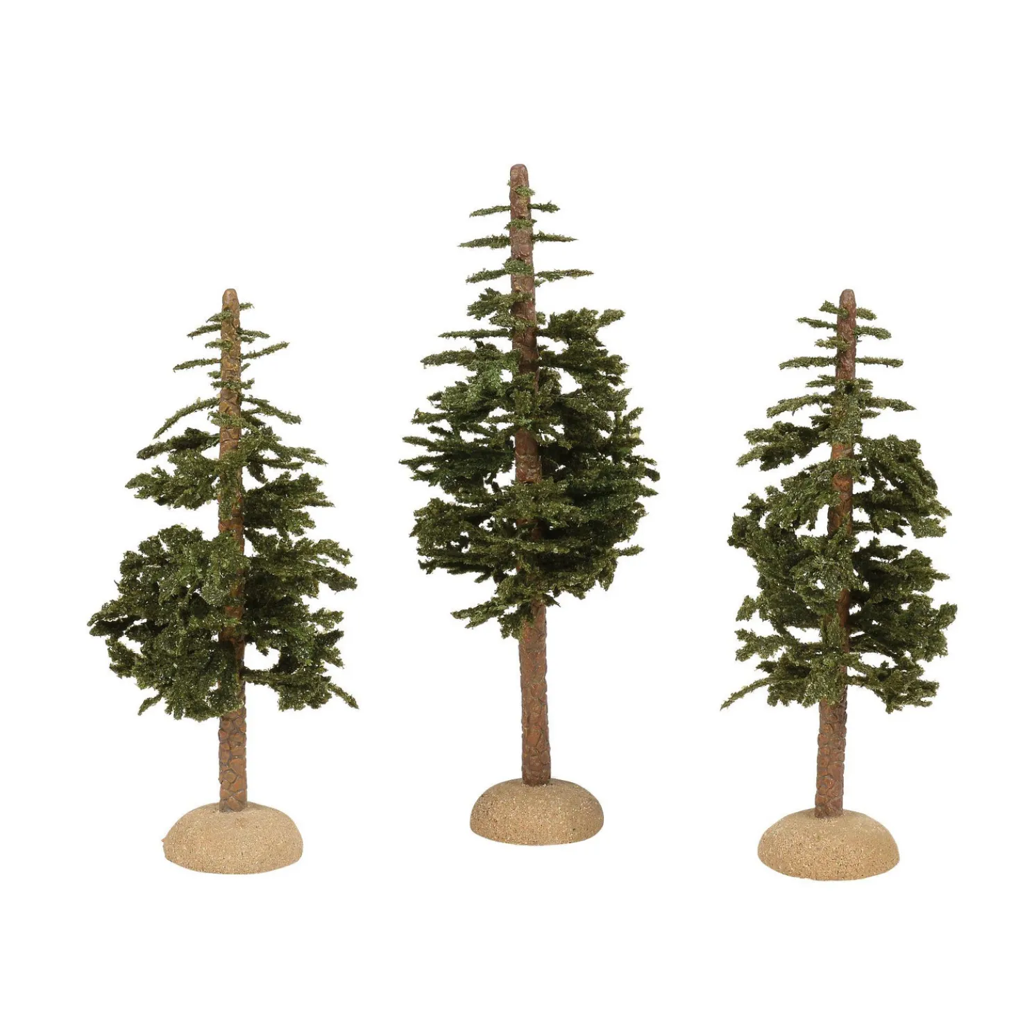 Department 56 Christmas Village Accessory Ponderosa Pines Set of 3 6014702