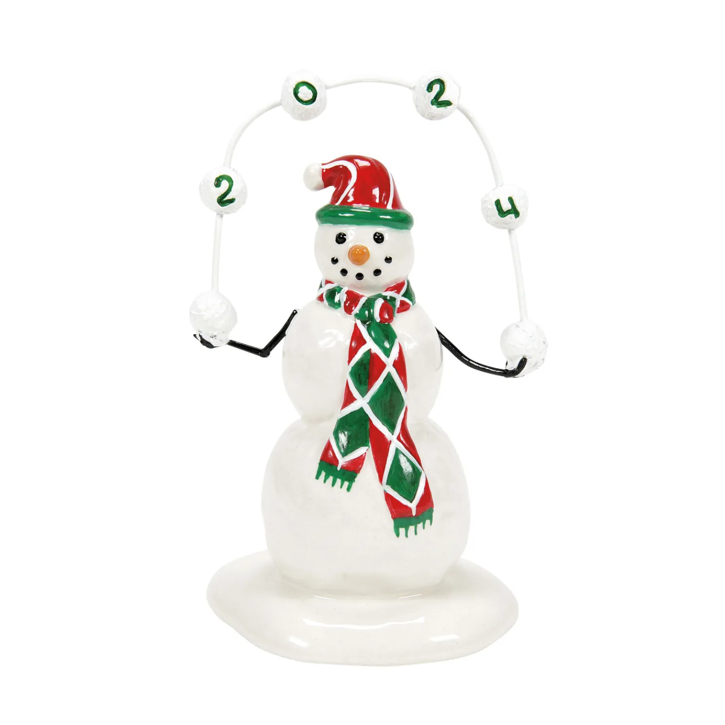 Department 56 Christmas Village Accessories Limited Edition Lucky The Snowman 2024 Figure 6014558
