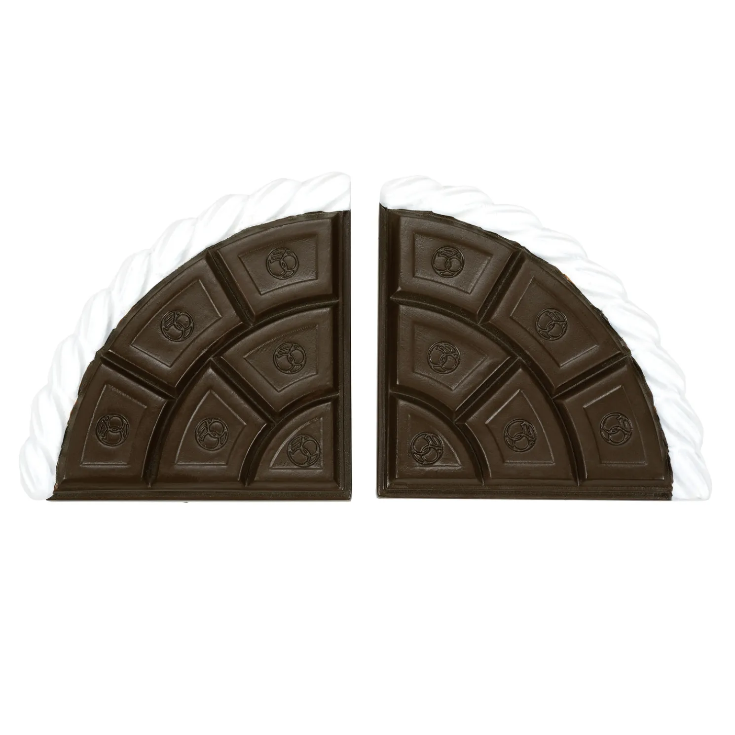 Department 56 Christmas Village Cocoa & Cream Set of 2 Curve Road 6013624