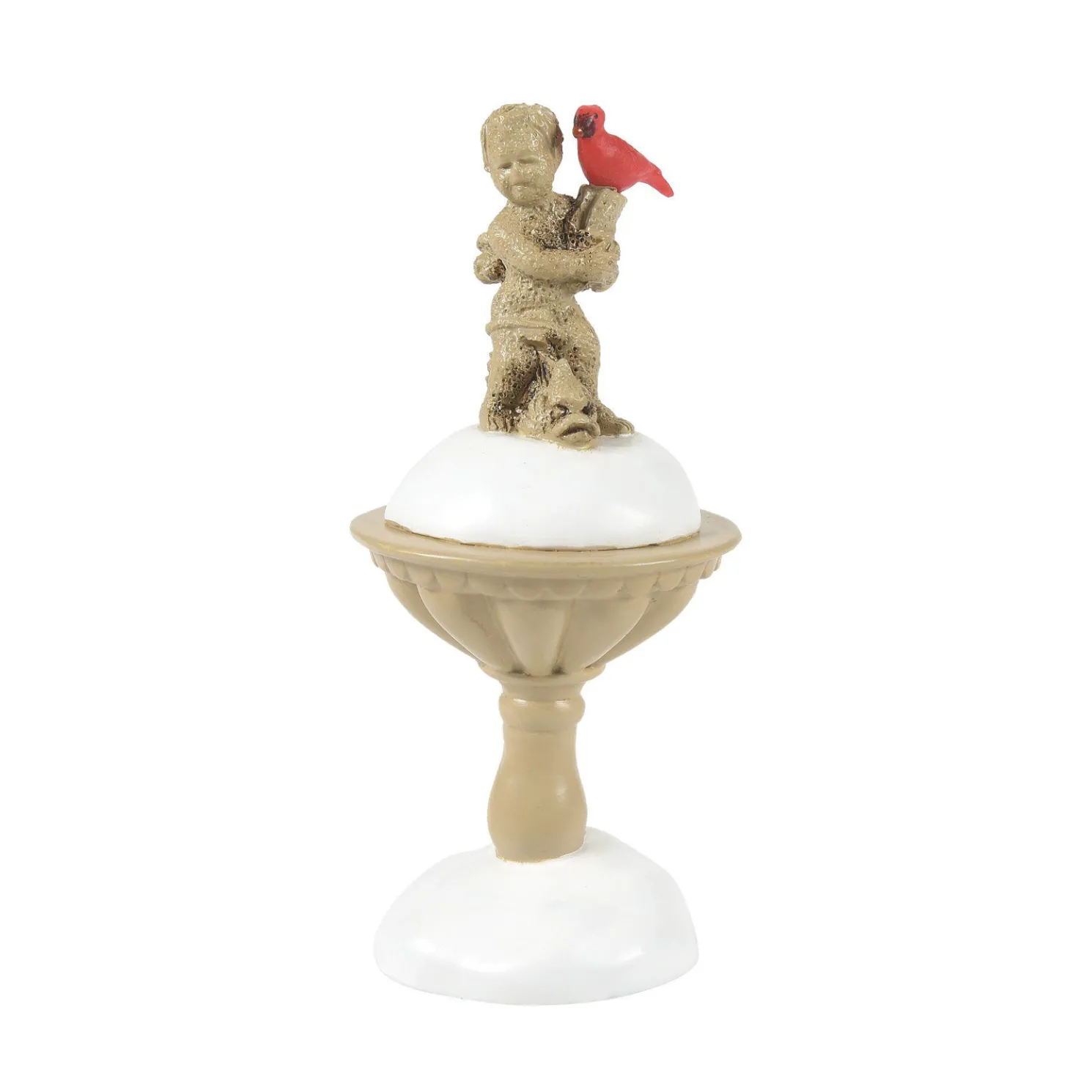 Department 56 Christmas Village Accessory Cardinal Christmas Fountain 6013633