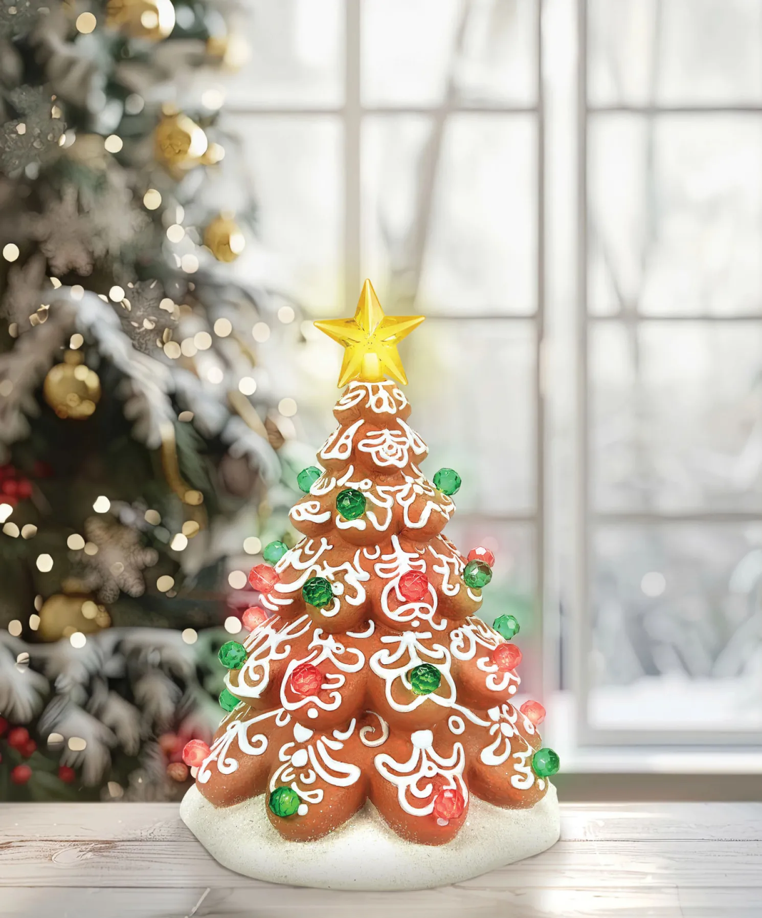 Department 56 Christmas Village Accessory Iced In Time For Santa Tree 6015661