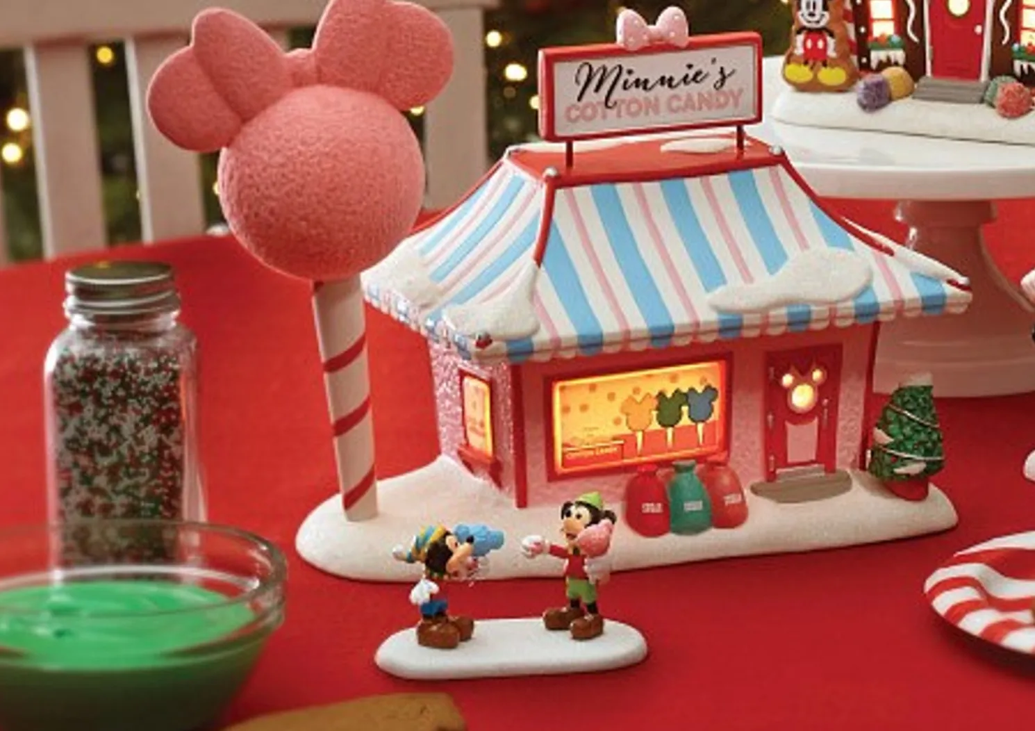 Department 56 Disney Village Minnie's Cotton Candy Shop Building 6001318