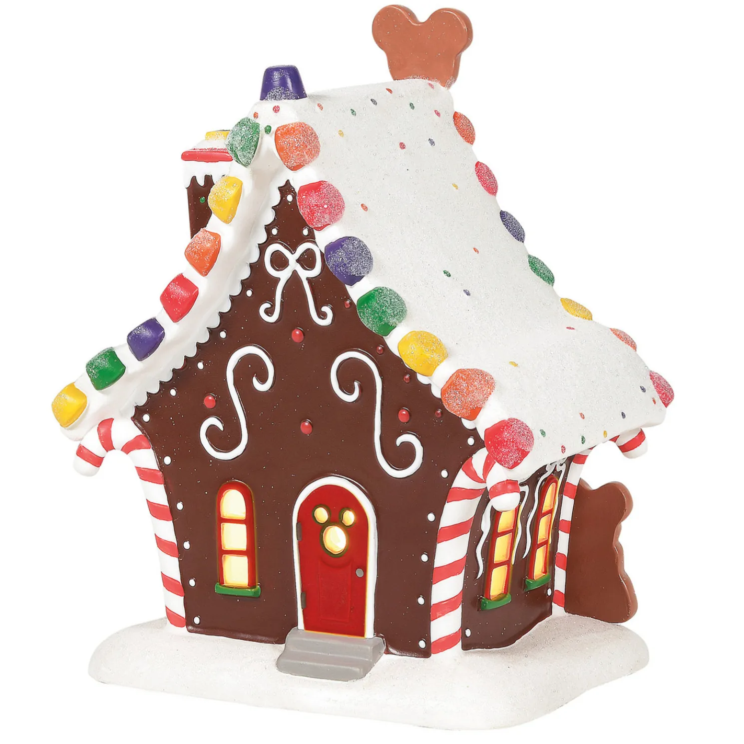 Department 56 Disney Village Mickey's Gingerbread House Building 6001317