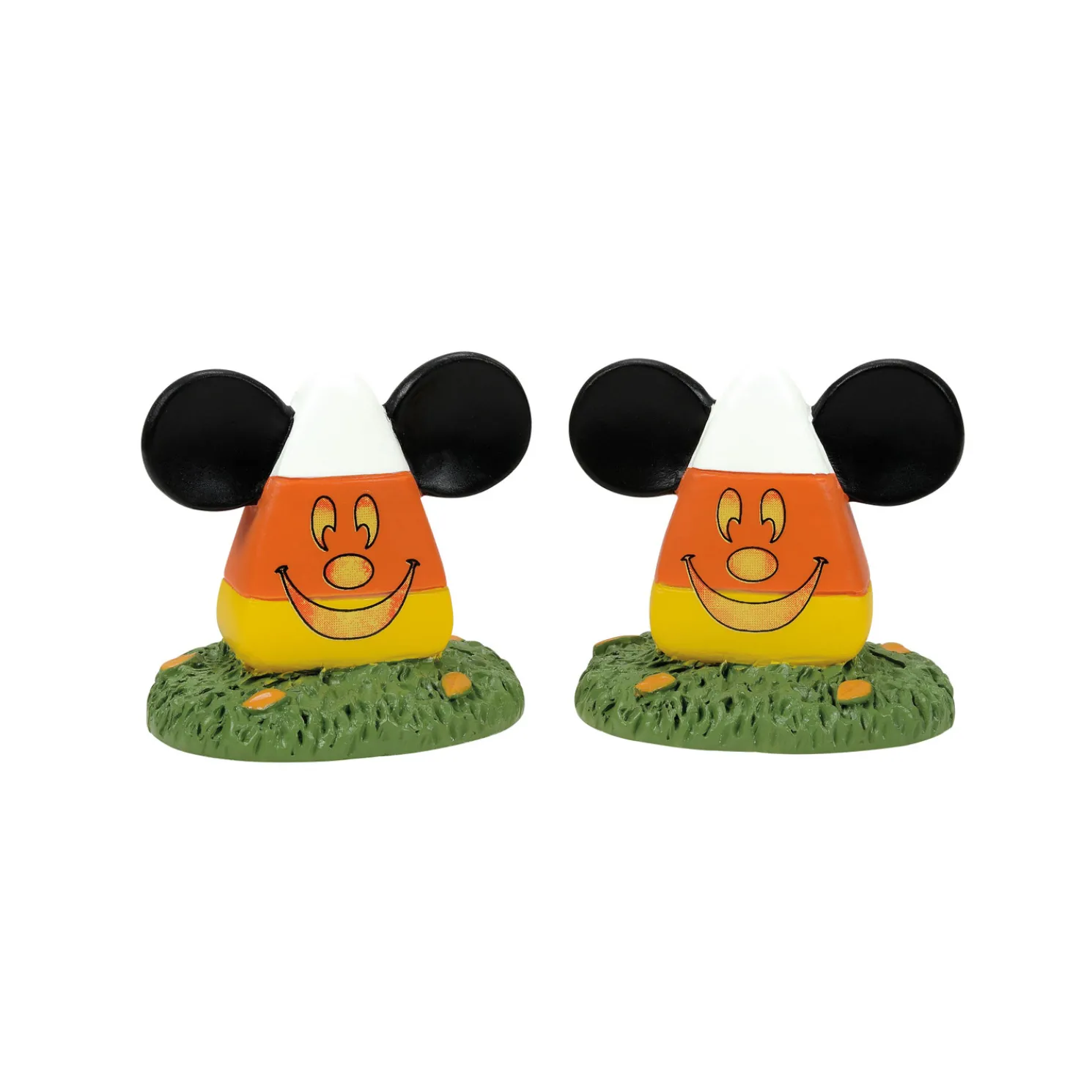Department 56 Disney Mickey's Pumpkintown Candy Corn Topiaries 6013682