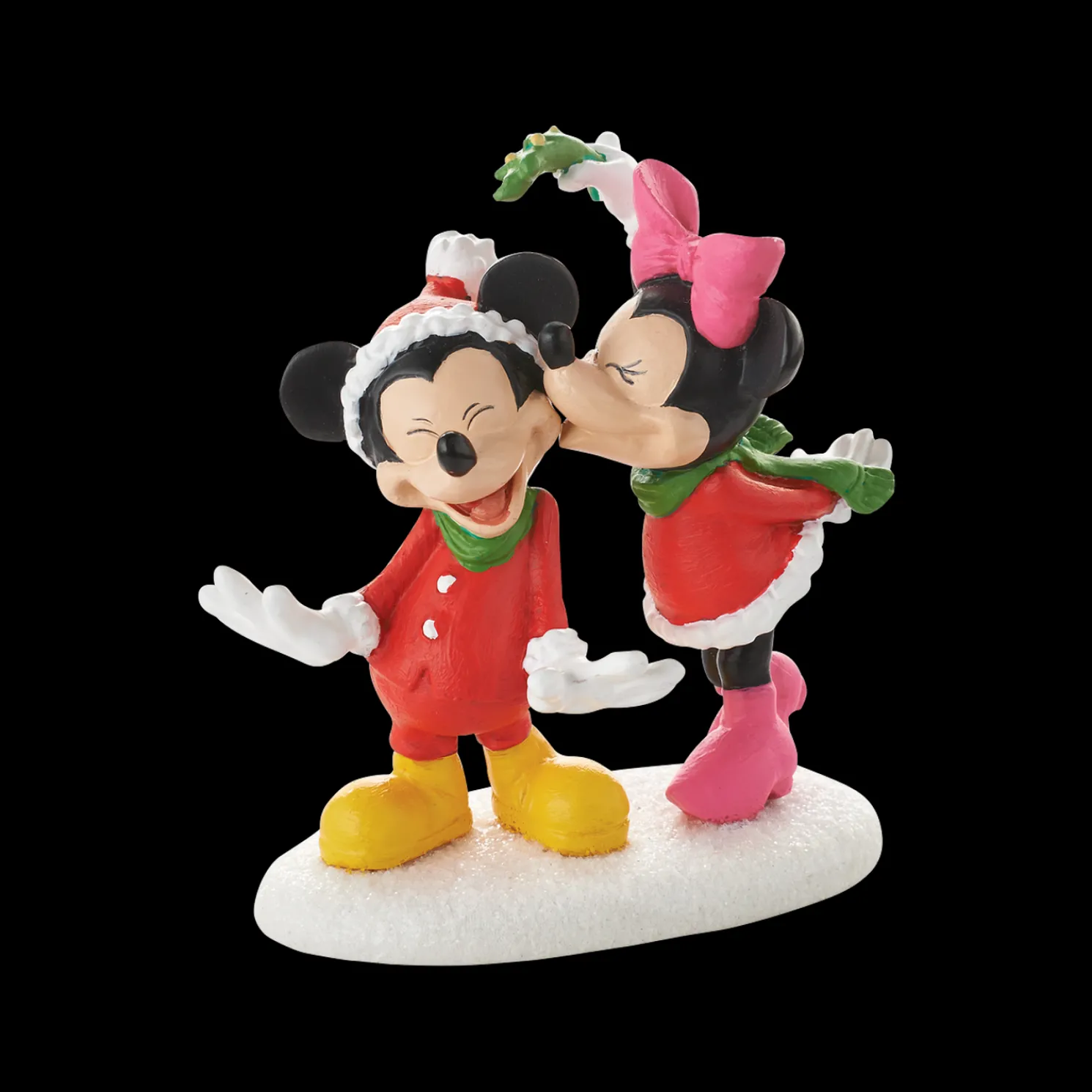 Department 56 Disney Village Mickey's Christmas Kiss 4053053