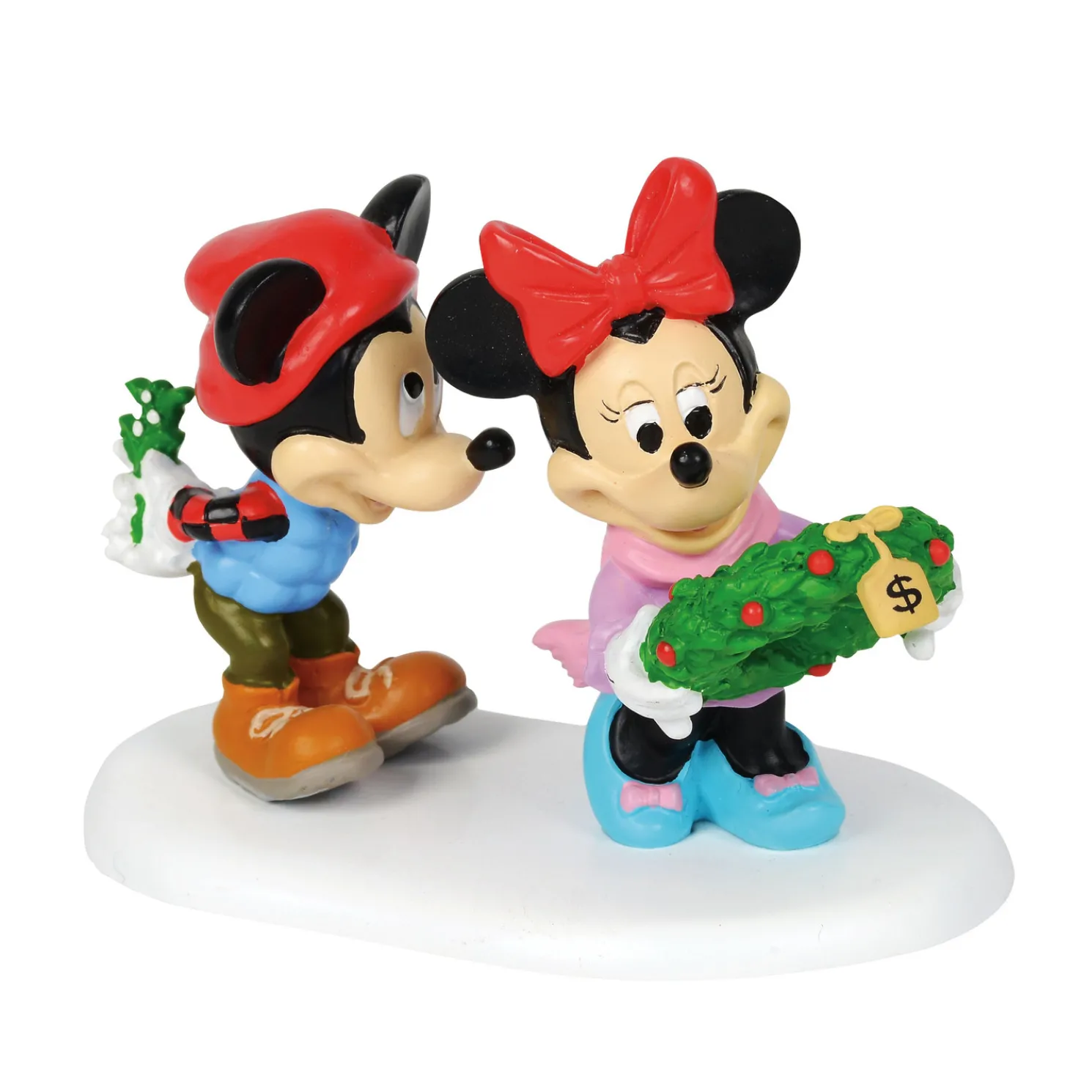 Department 56 Disney Village Mickey's Mistletoe Surprise Figure 4059719