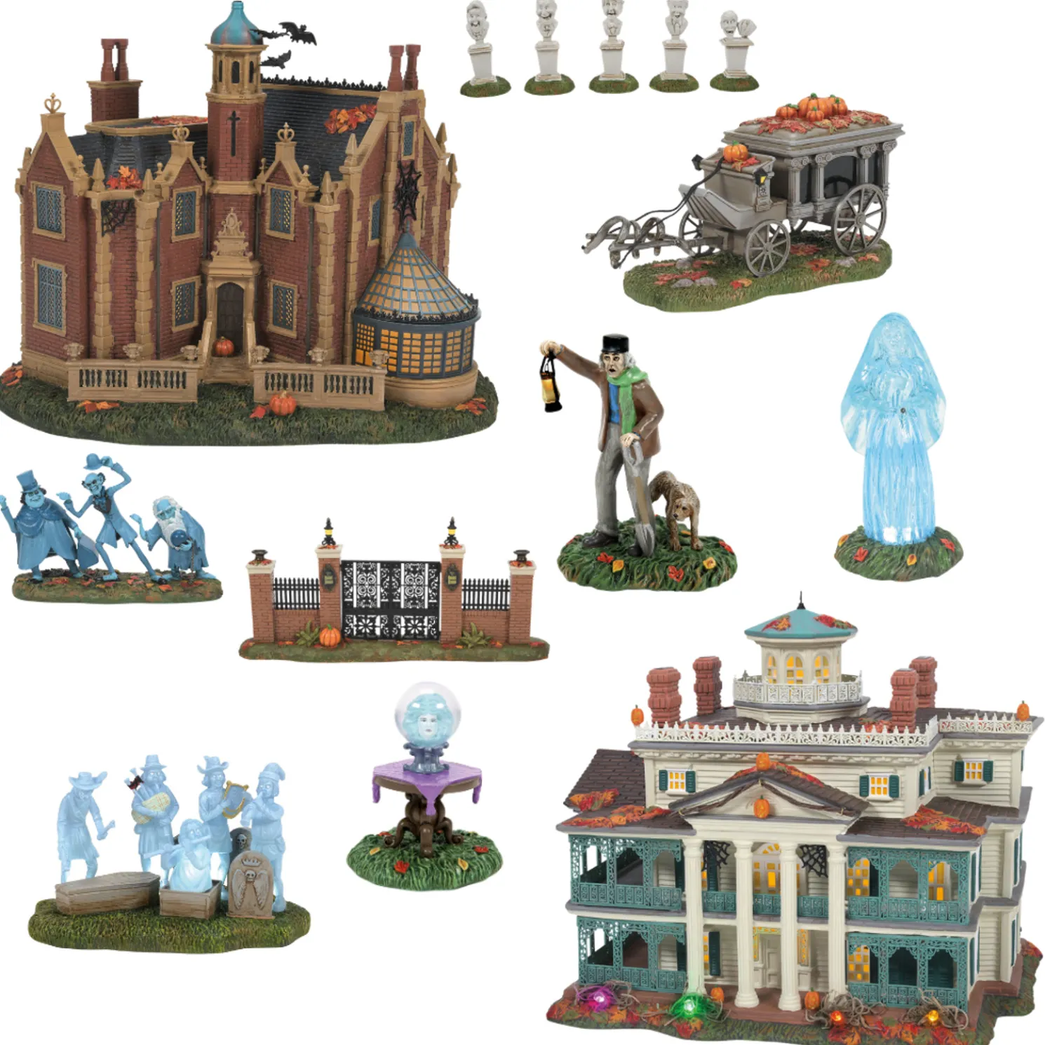 Department 56 Disney's Haunted Mansion Full 2025 Set