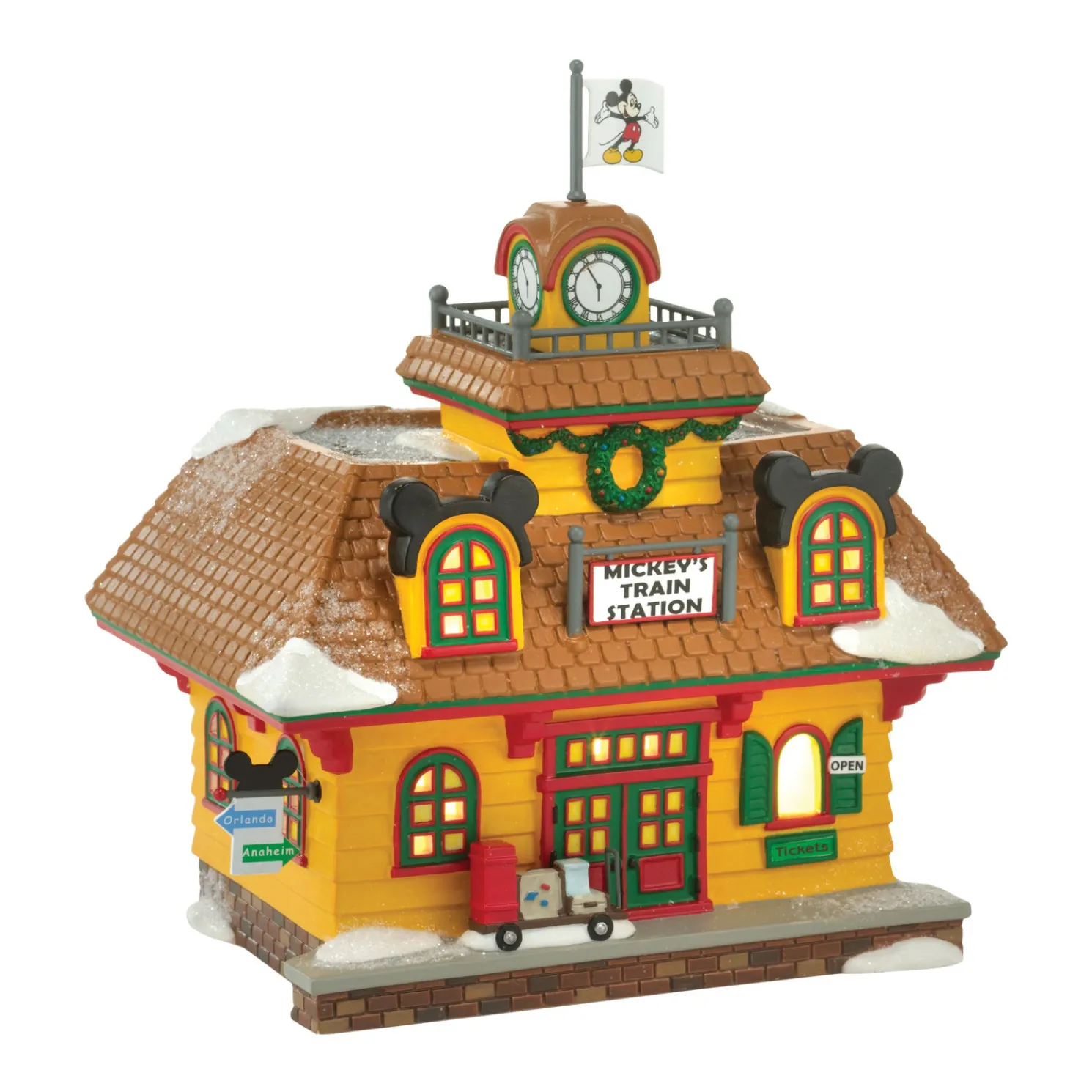 Department 56 Disney Village Mickey's Train Station Building 4032203