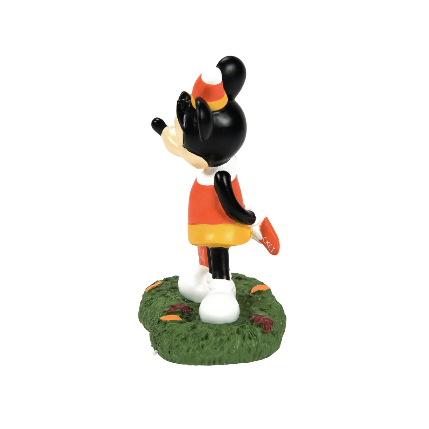 Department 56 Disney's Halloween Village Mickey's Pumpkintown Mickey Buys A Ticket Figure 6013681
