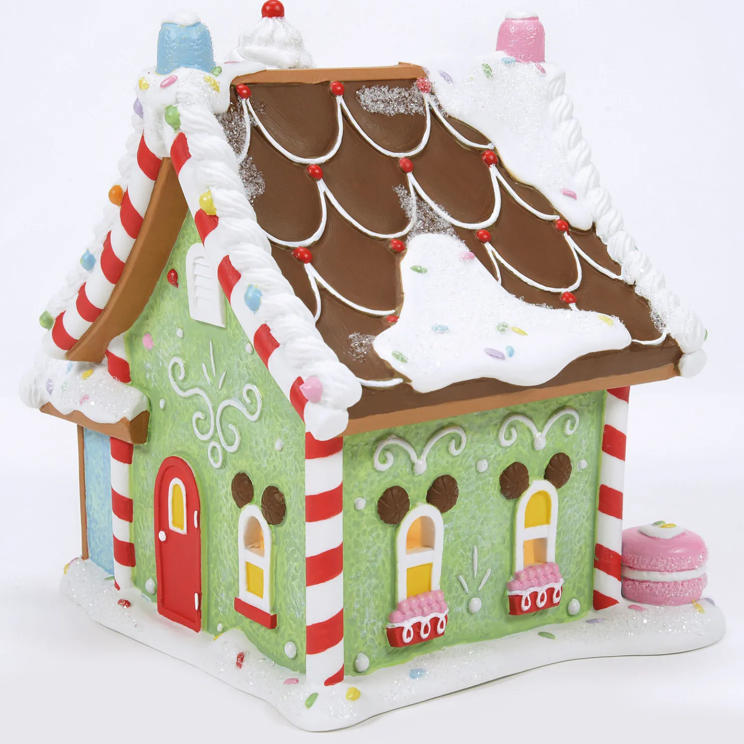 Department 56 Disney Village Mickey's Peppermint Villa Building 6013662
