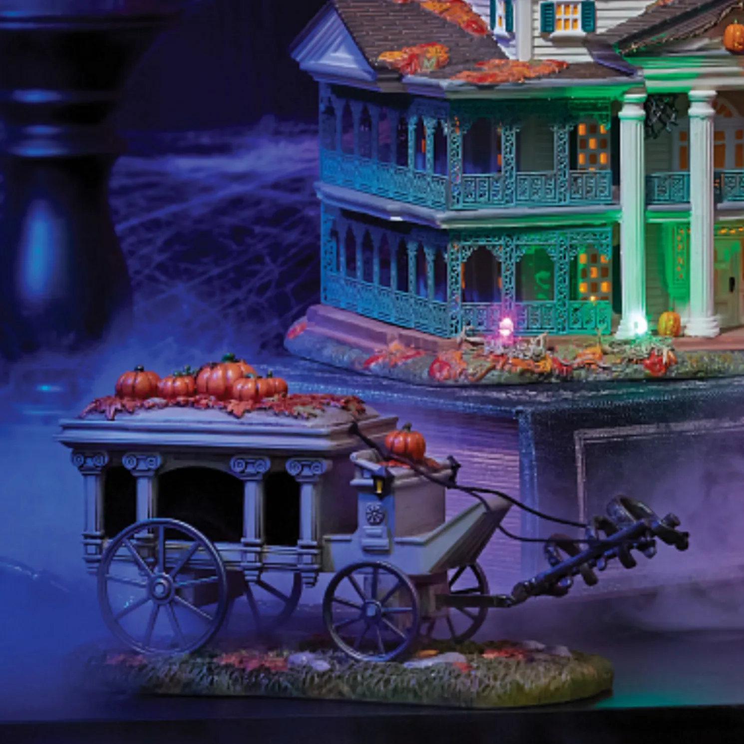 Department 56 Disney's Haunted Mansion Disneyland Haunted Hearse 6009775