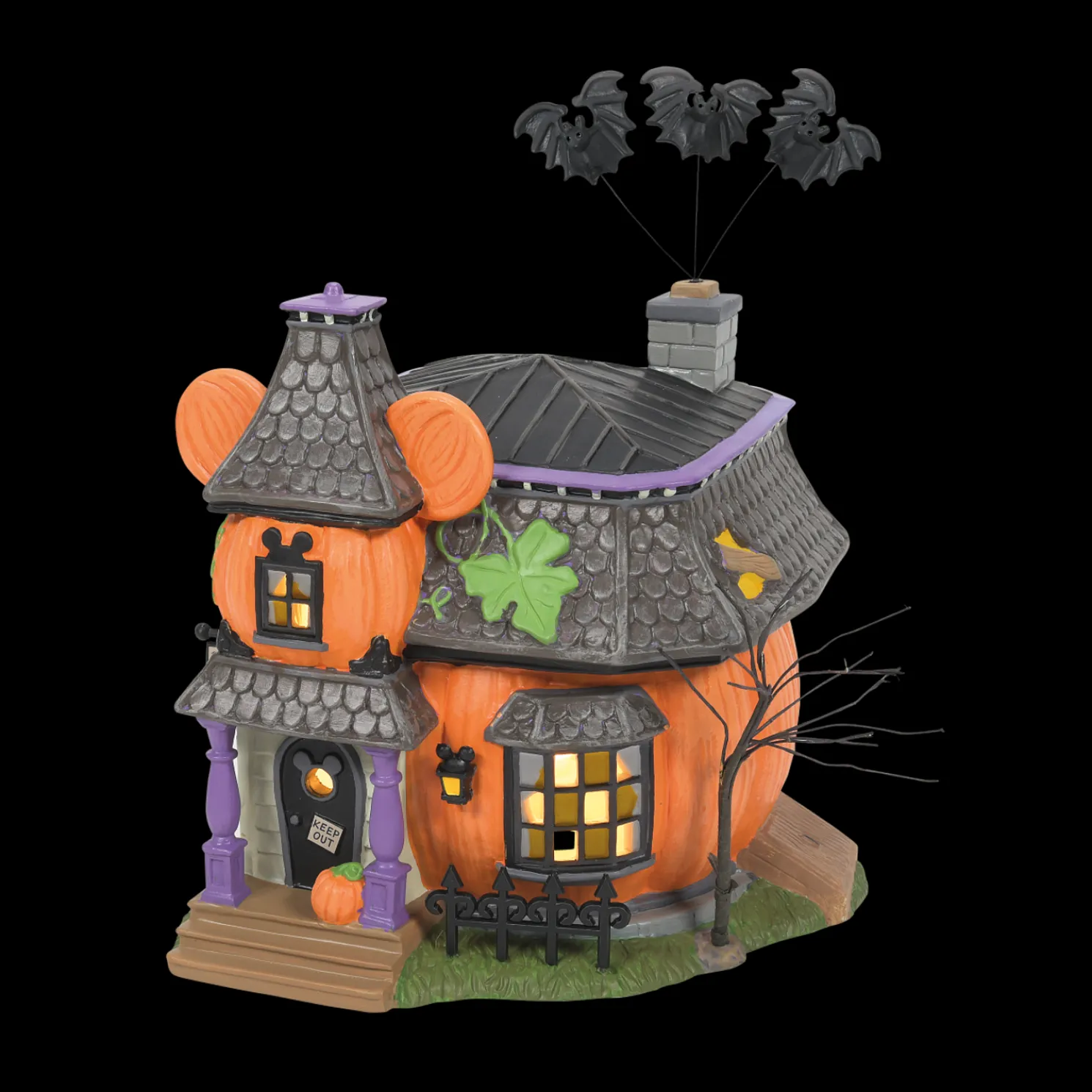 Department 56 Disney's Halloween Village New for 2022 Mickey's Pumpkintown 3 Pc Set
