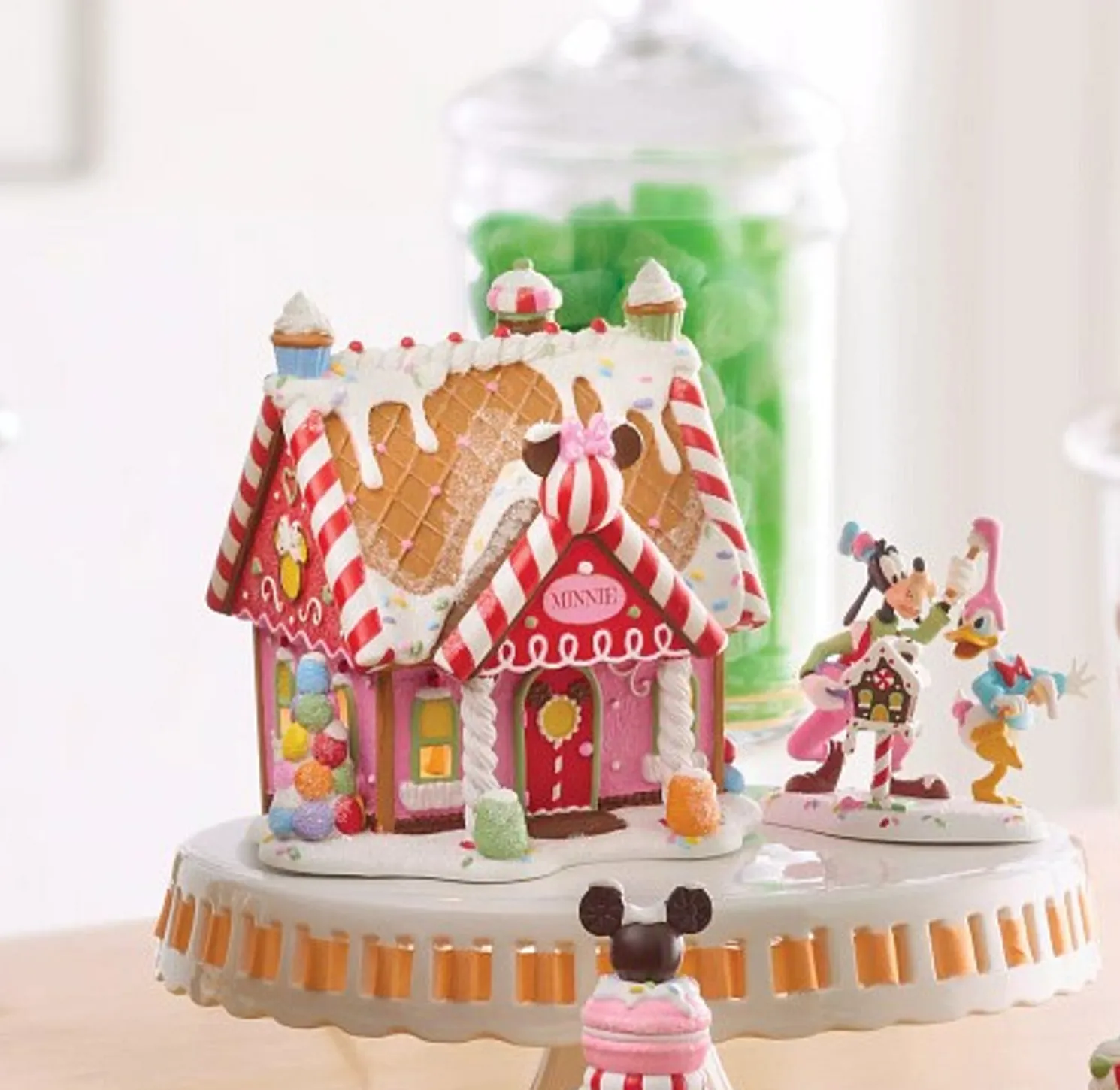 Department 56 Disney Village Minnie's Peppermint Villa Building 6013663