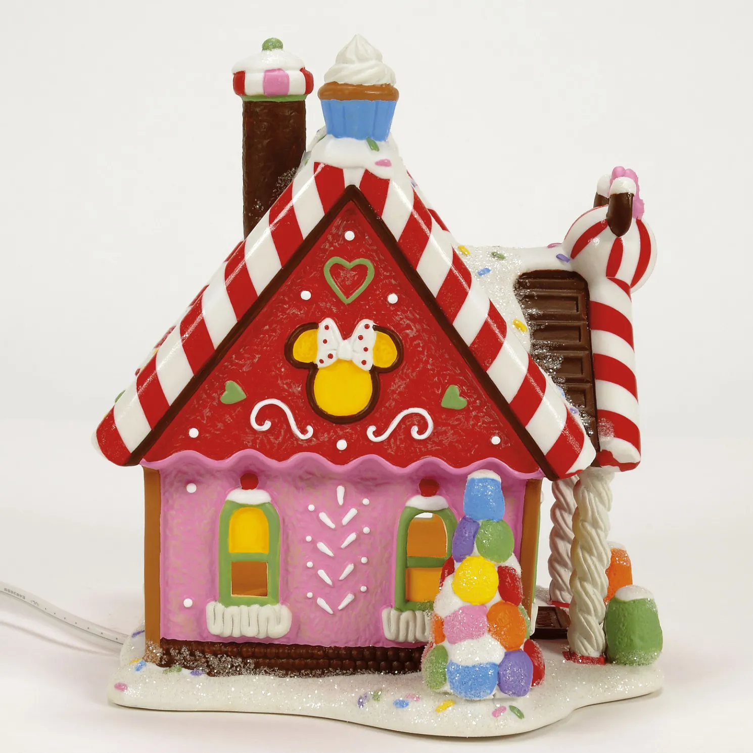 Department 56 Disney Village Minnie's Peppermint Villa Building 6013663