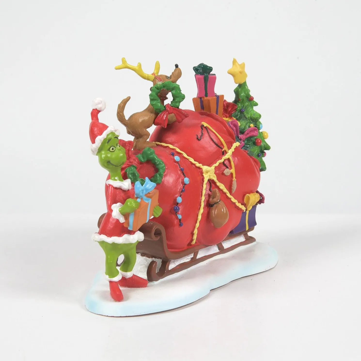 Department 56 Grinch Village The Grinch's Small Heart Grew Figure 804158