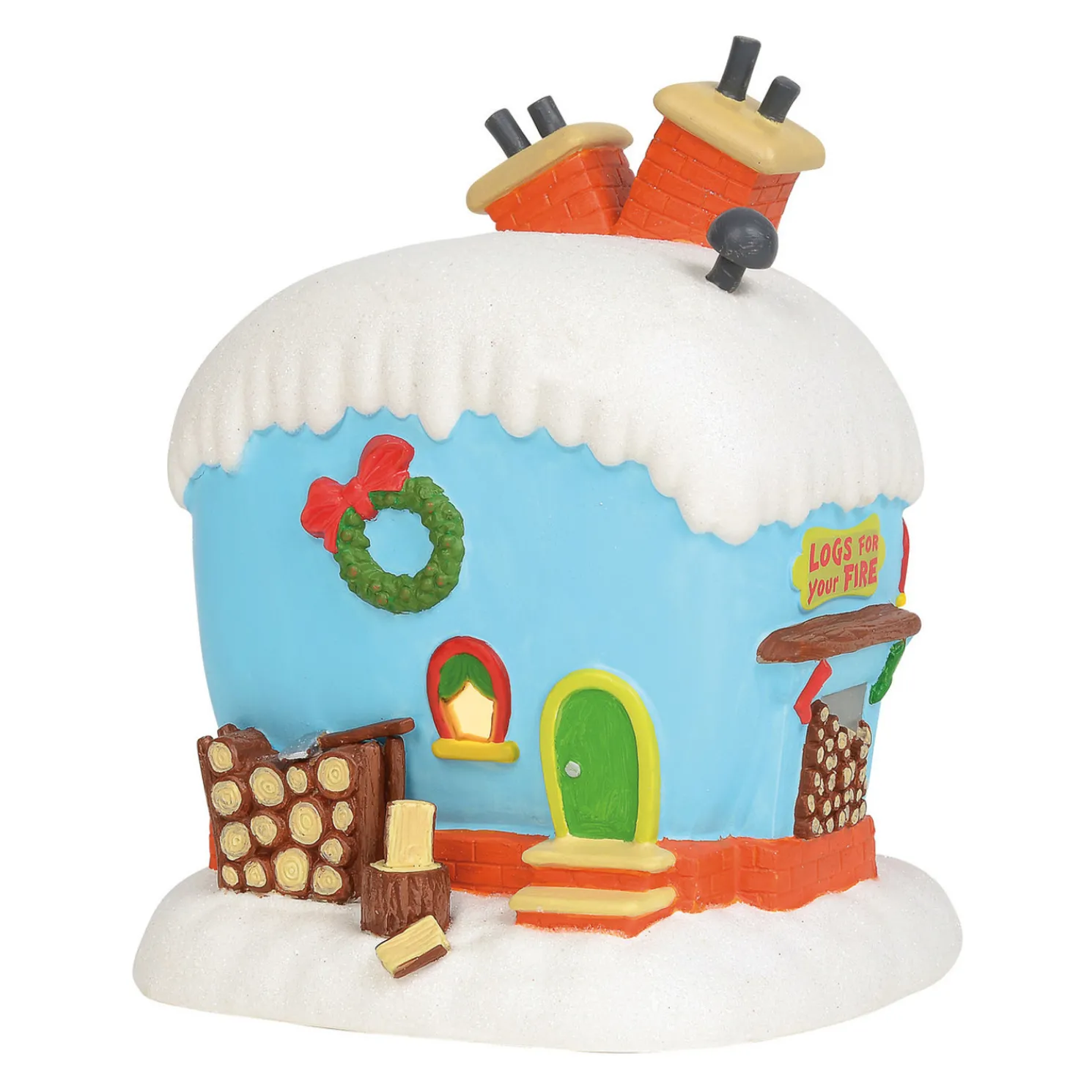 Department 56 Grinch Village Flue Who's Fireplace Place Building 6003319