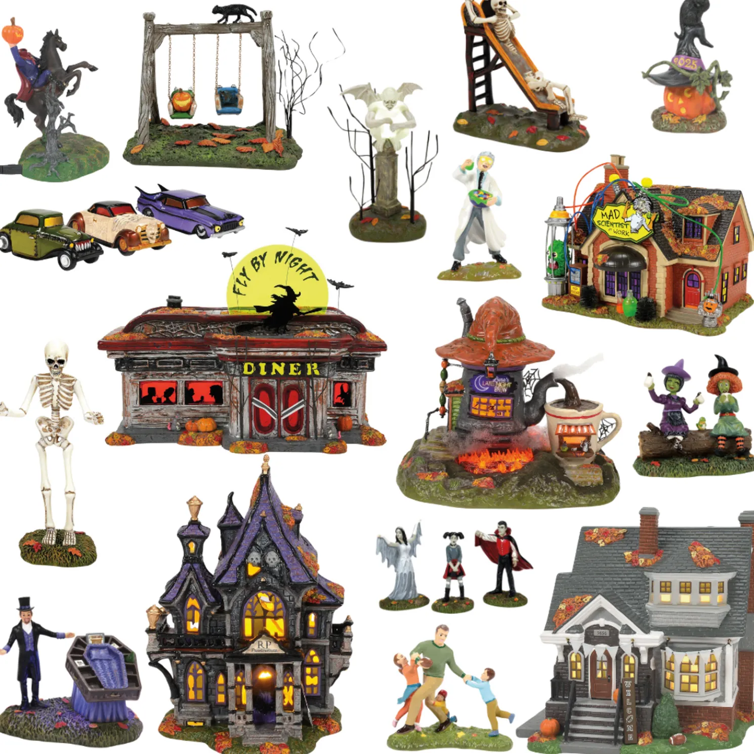 Department 56 Halloween Village 2025 Full Set