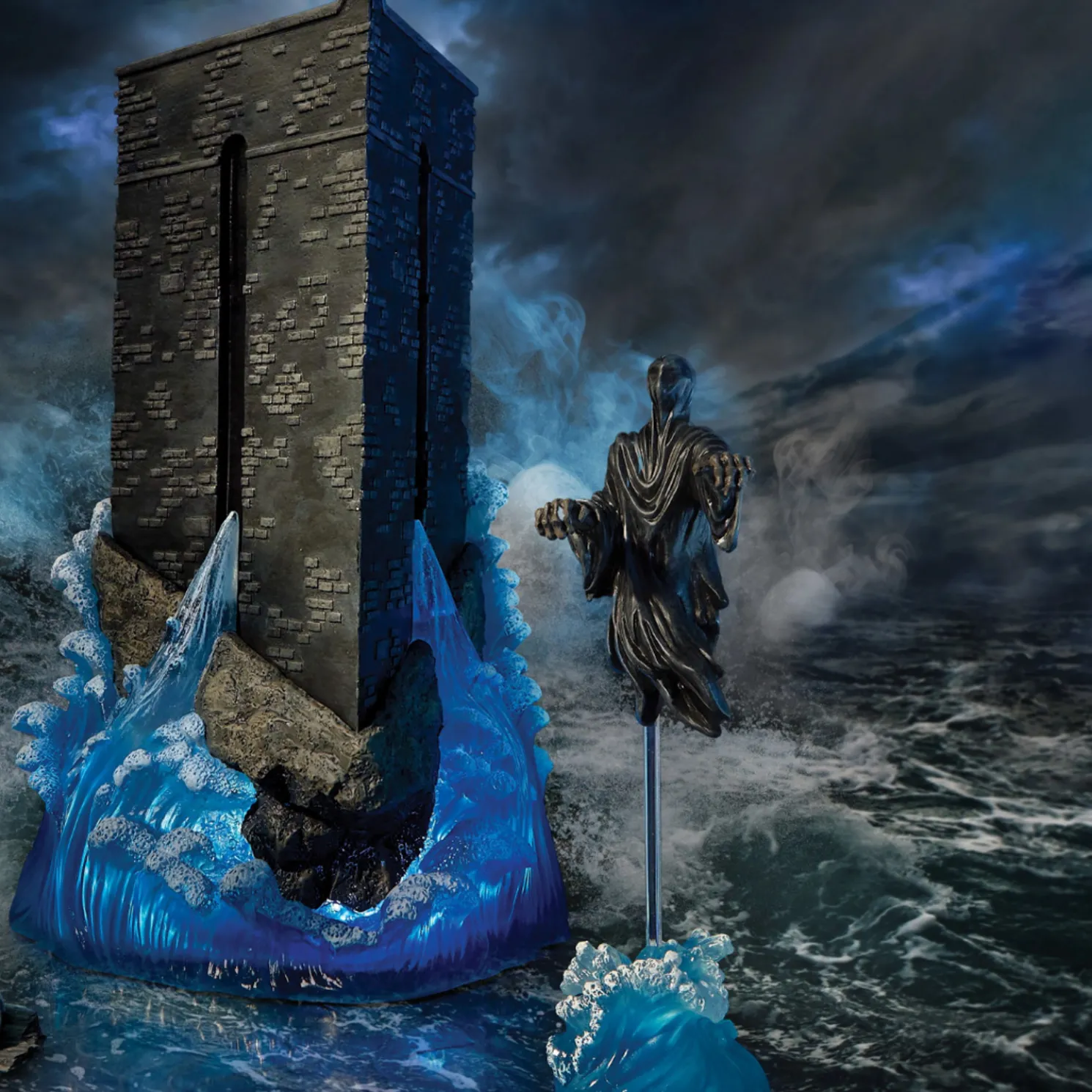 Department 56 Harry Potter Village Azkaban Prison Set with Dementor Figure 6014668