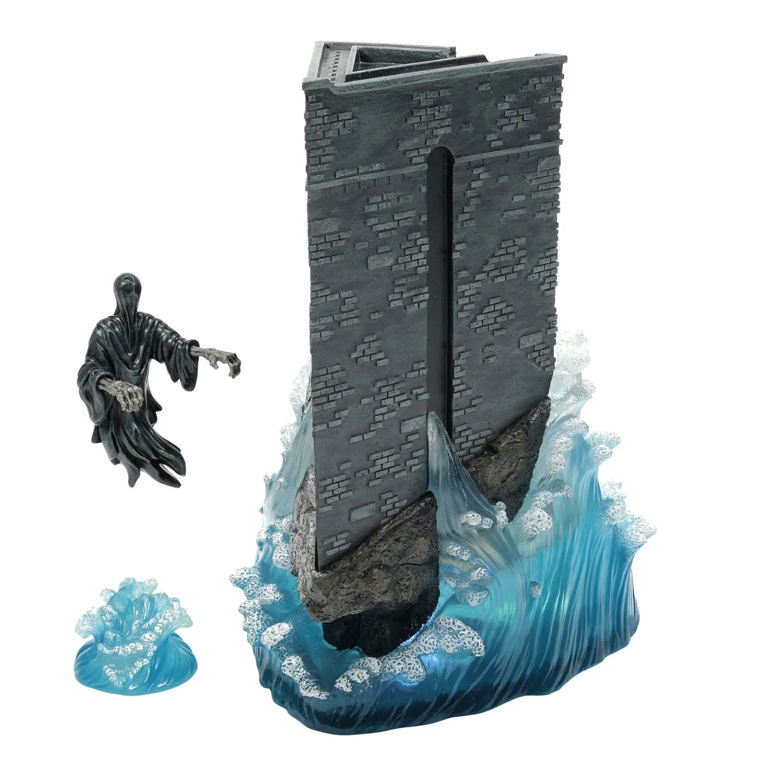 Department 56 Harry Potter Village Azkaban Prison Set with Dementor Figure 6014668