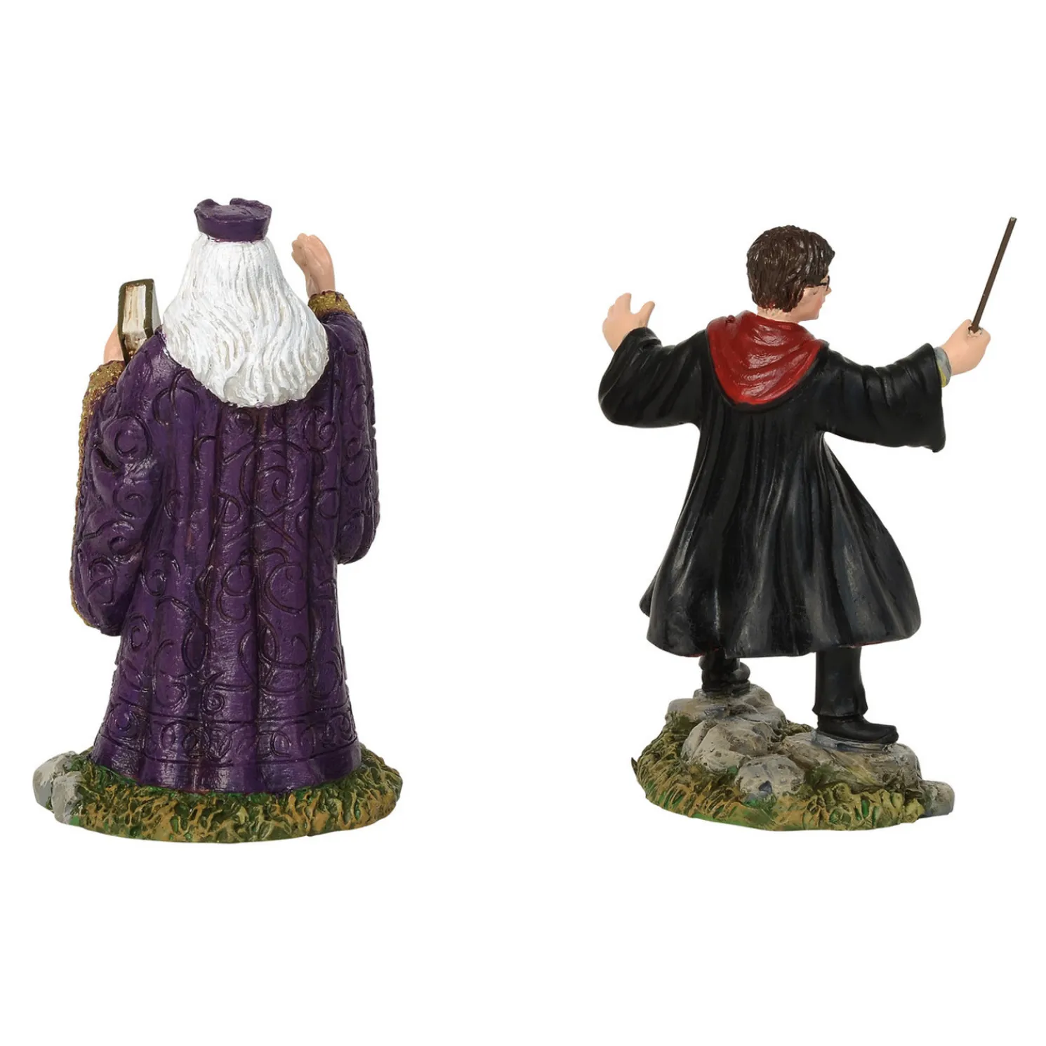 Department 56 Harry Potter Village Harry and The Headmaster Figure Set of 2 6002314