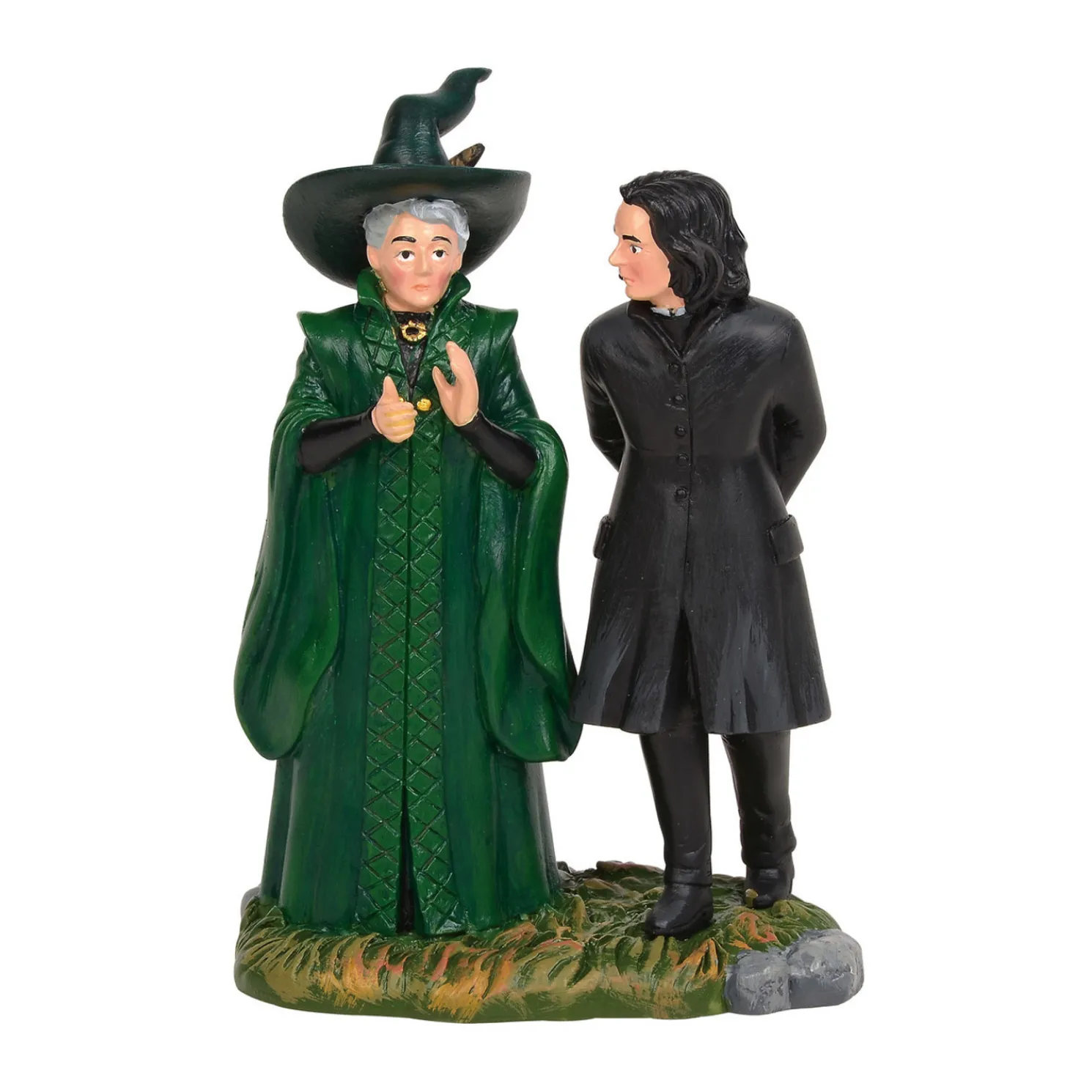 Department 56 Harry Potter Village Snape & McGonagall Figure 6003331