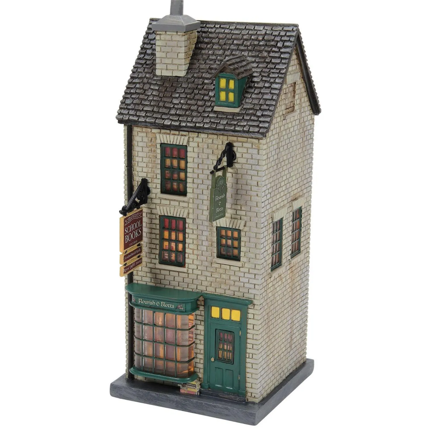 Department 56 Harry Potter Village Flourish and Blotts Building 6010455