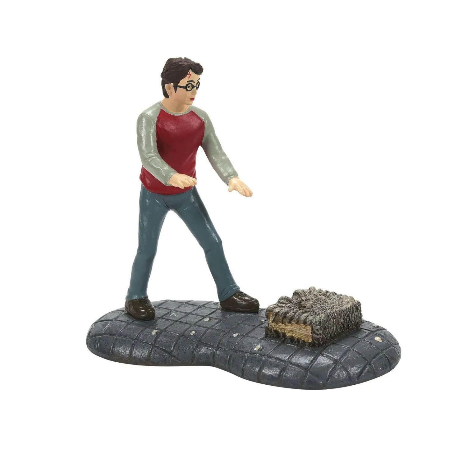 Department 56 Harry Potter Village Harry & His Monster Book Figure 6010456